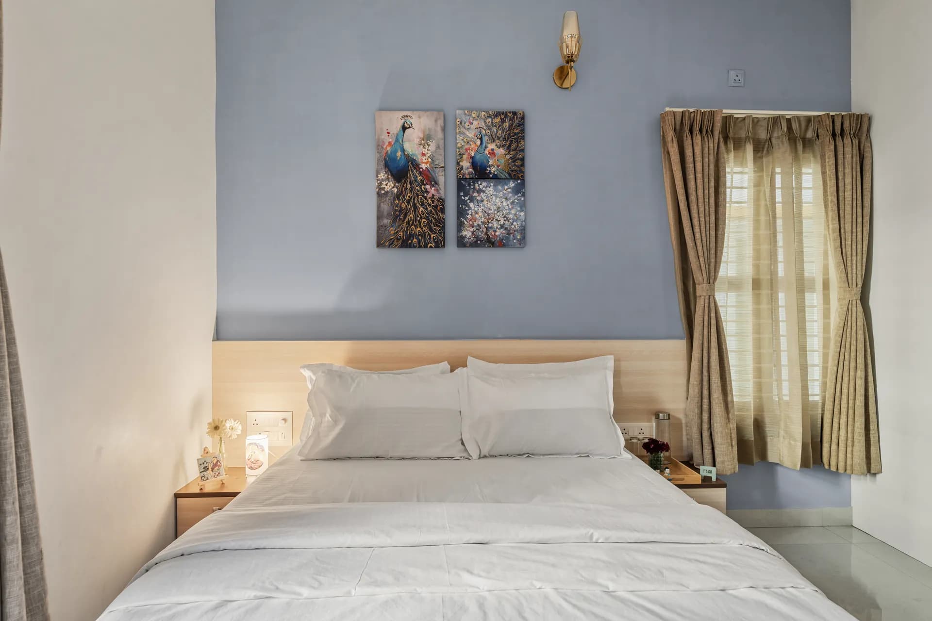 Second Bedroom 2 at Gatsby Grandeur, Bengaluru