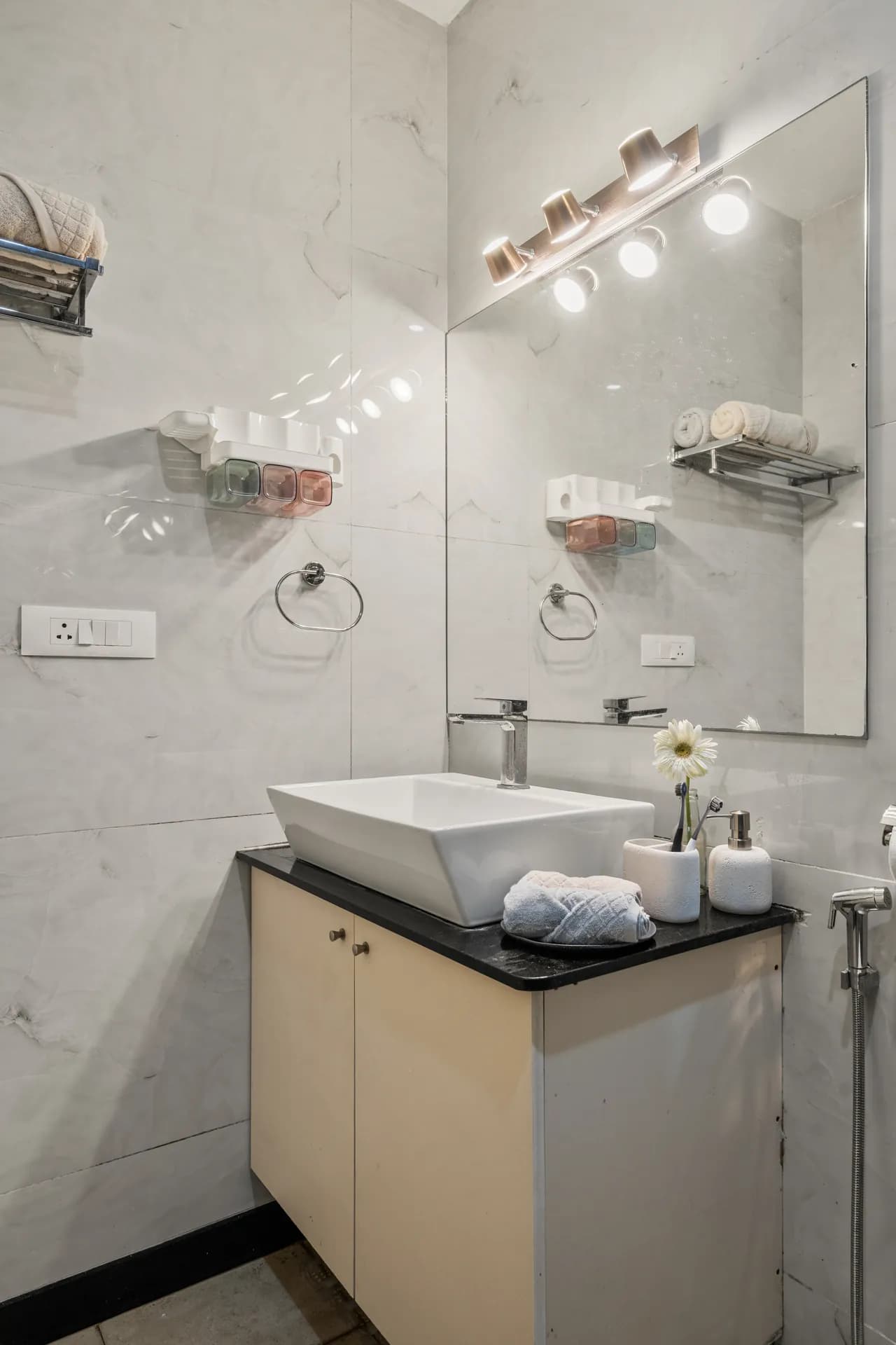 First Bedroom 6 at Gatsby Grandeur, Bengaluru