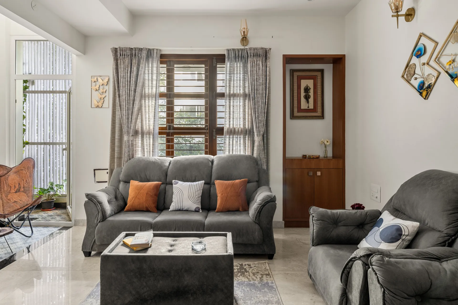 Living Area 4 at Gatsby Grandeur, Bengaluru