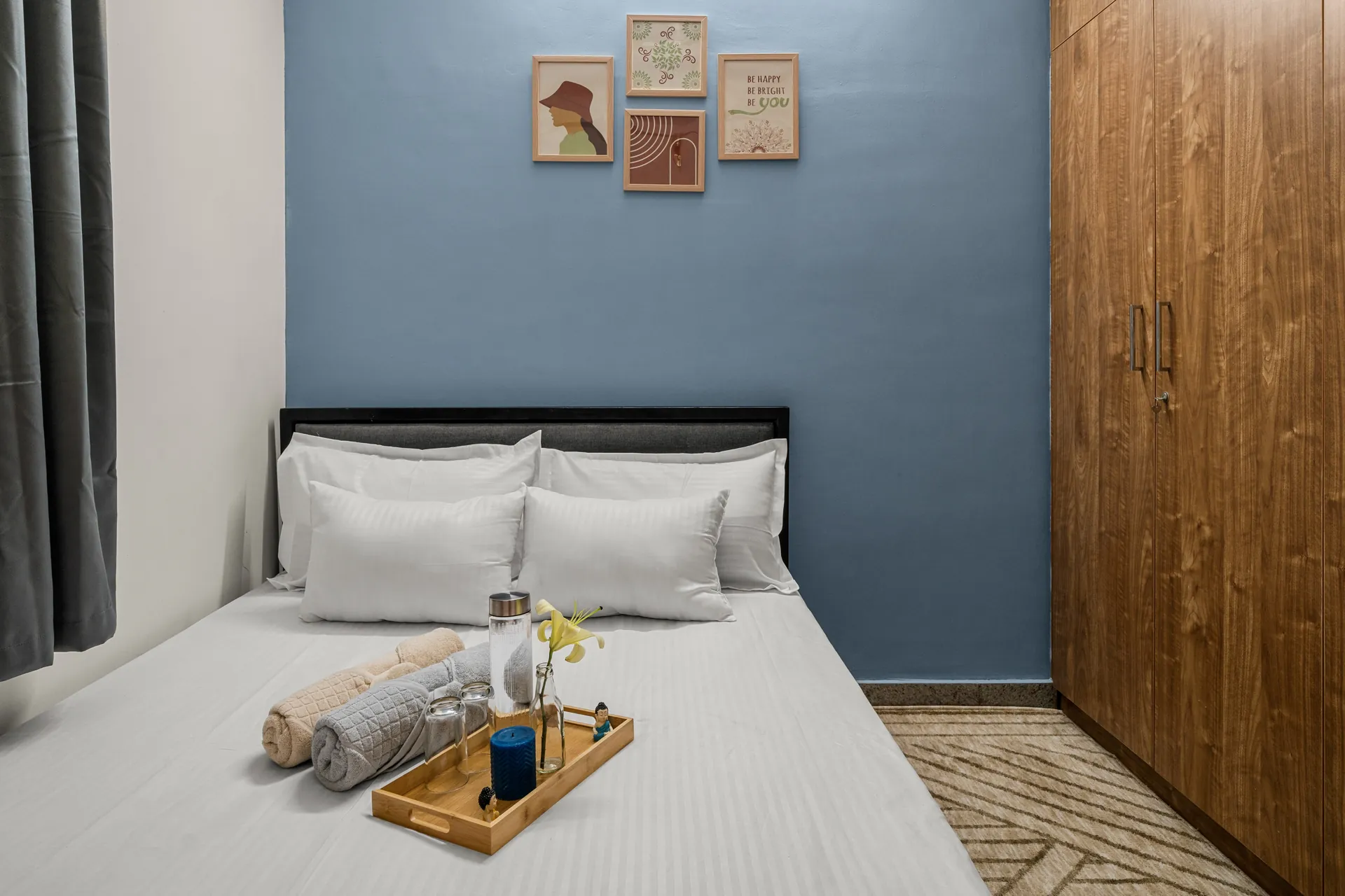 Fourth Bedroom 3 at Gatsby Grandeur, Bengaluru