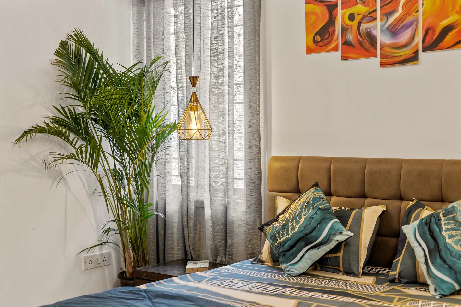 Third Bedroom 6 at Palm Paradise, Bengaluru