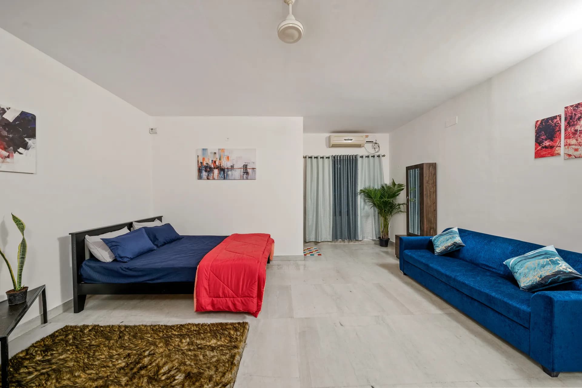 Fourth Bedroom 6 at Palm Paradise, Bengaluru