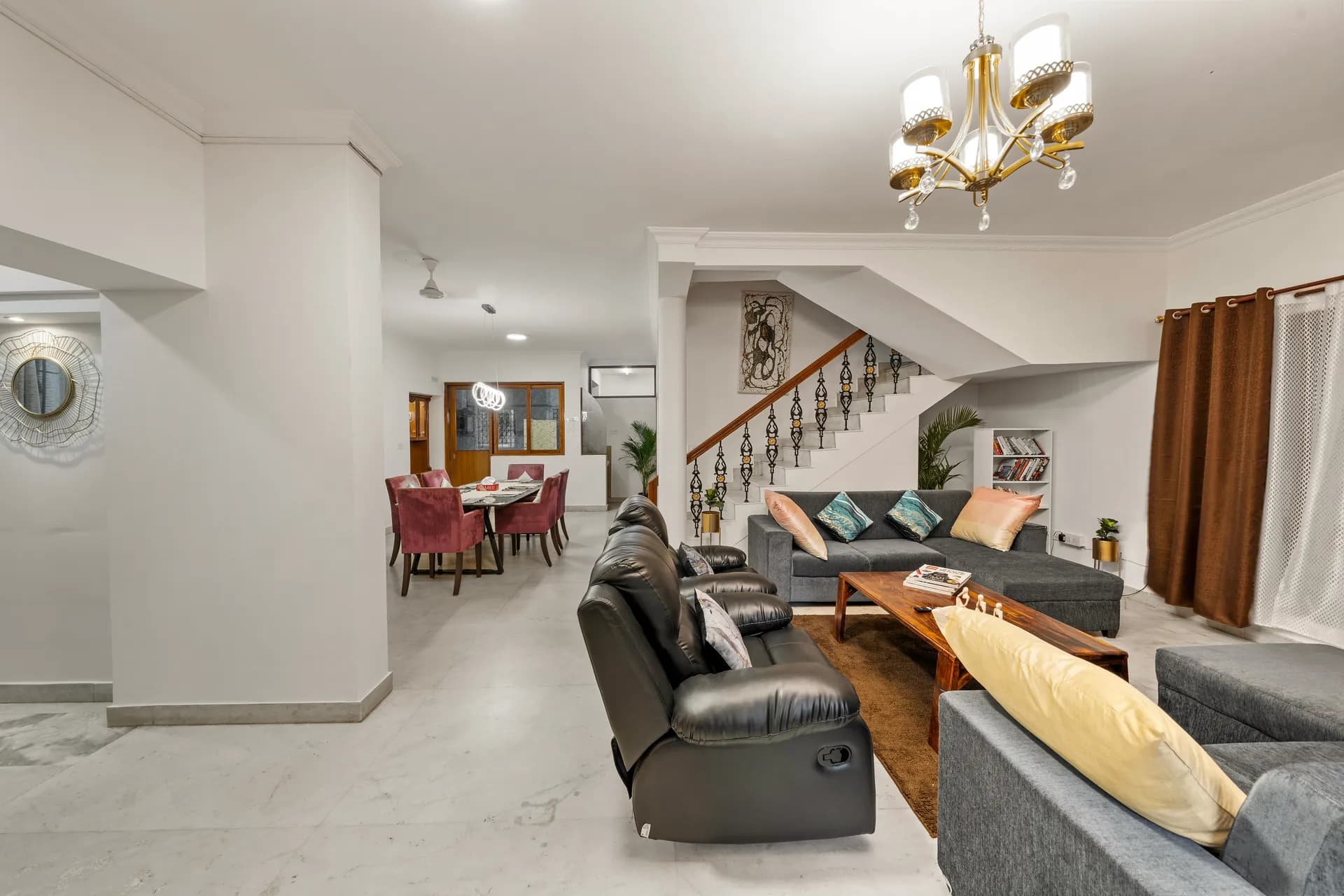 Living Area 7 at Palm Paradise, Bengaluru
