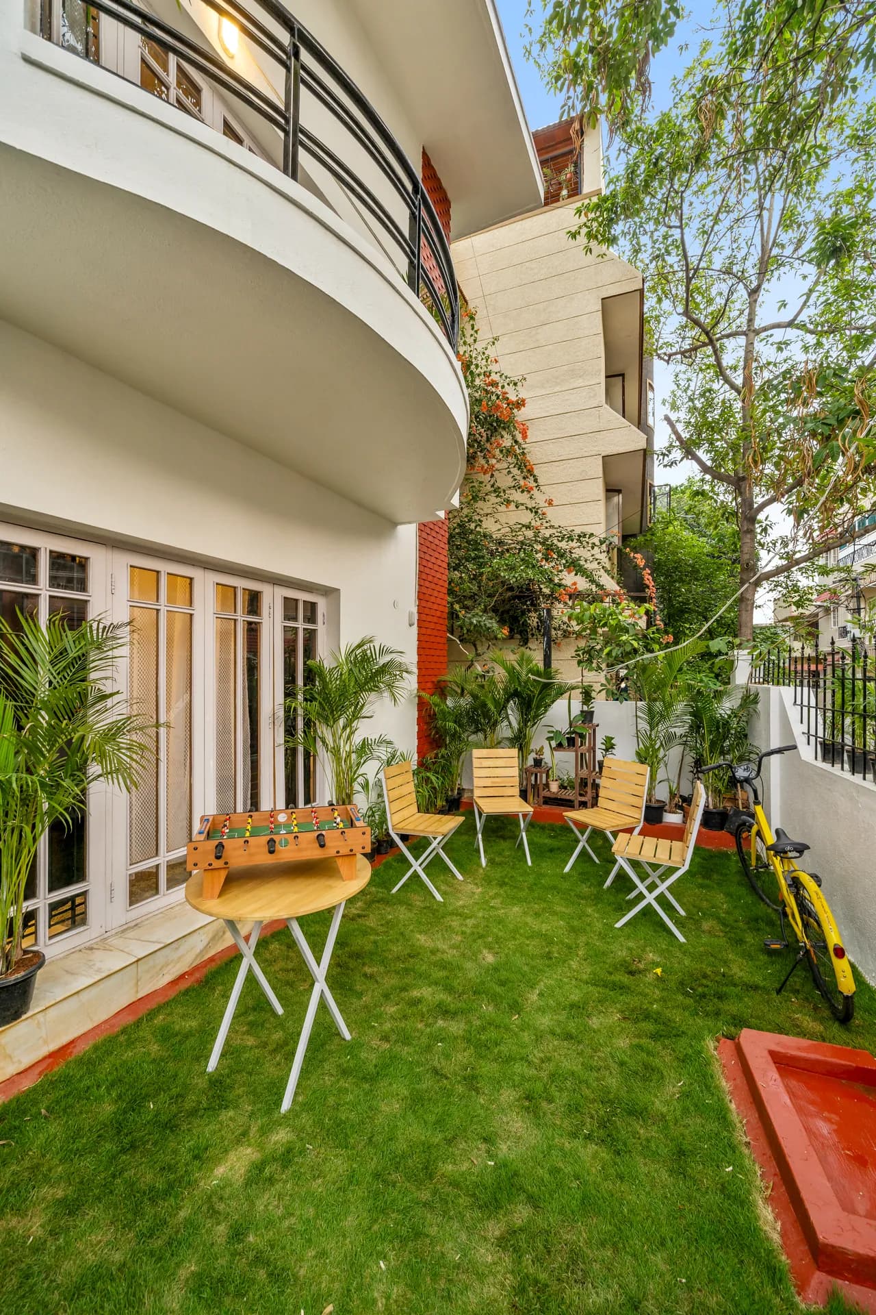 Outdoor Patio 5 at Palm Paradise, Bengaluru