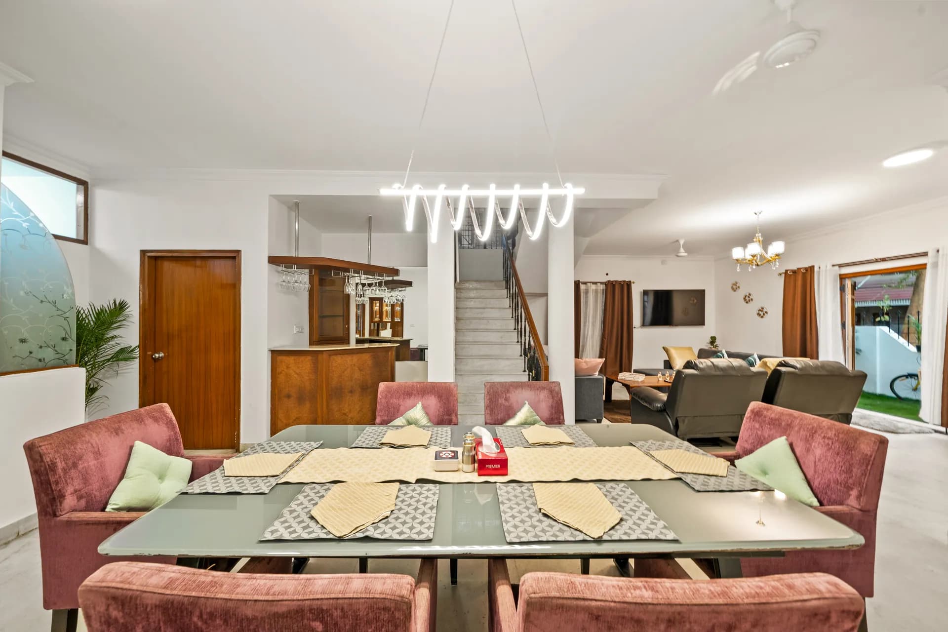 Dining Hall 1 at Palm Paradise, Bengaluru