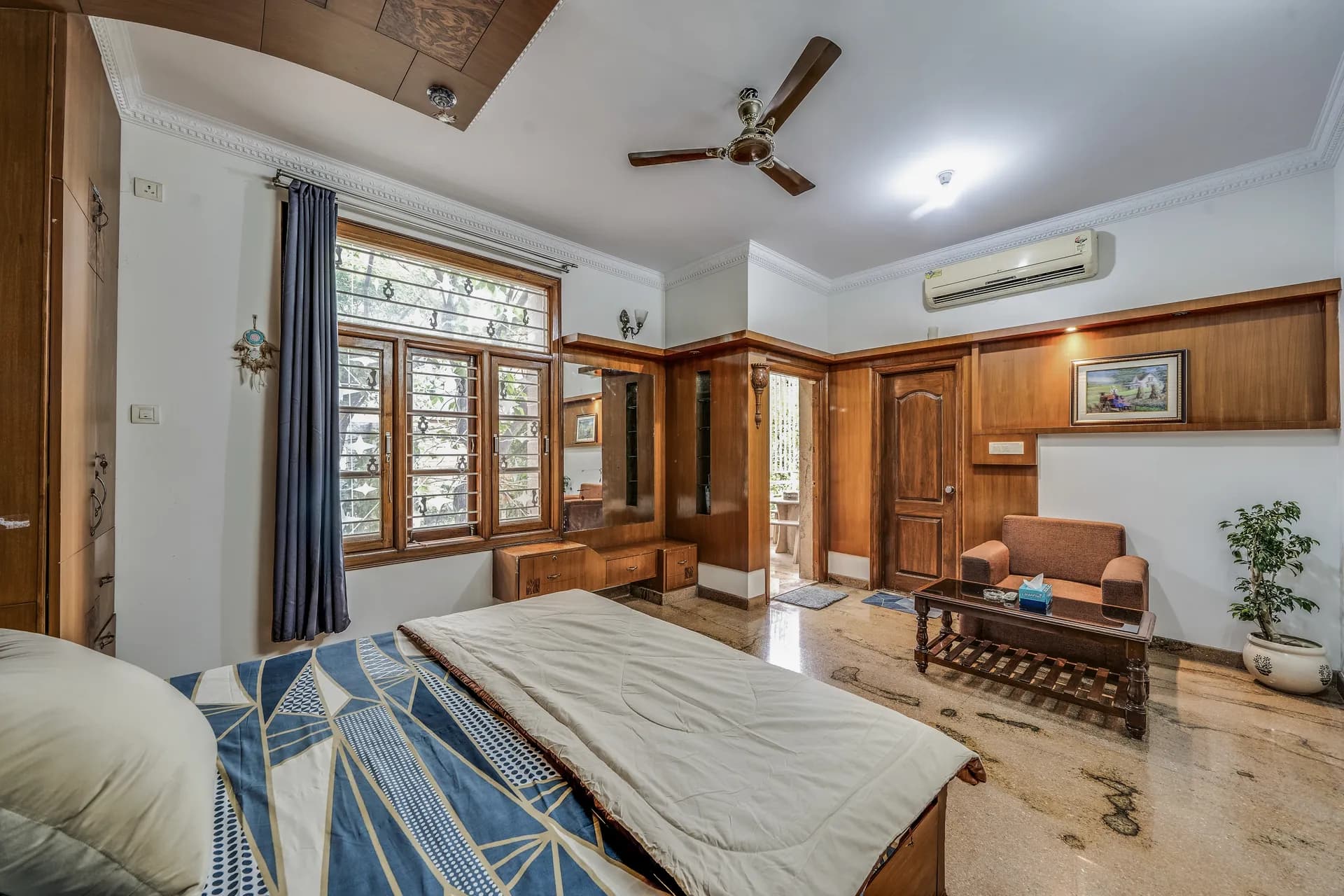 First Bedroom 3 at Mansion Bay, Bengaluru