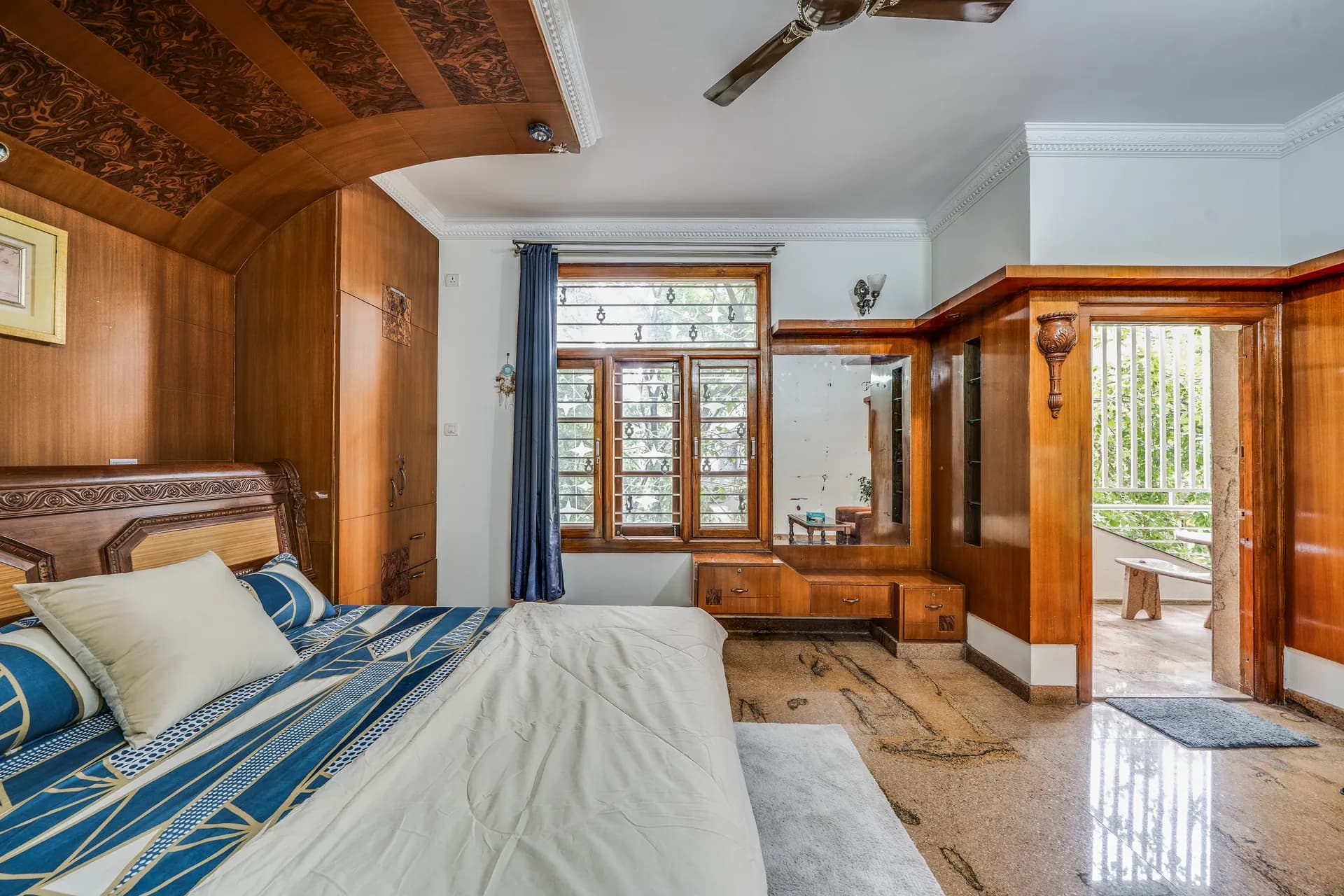 First Bedroom 2 at Mansion Bay, Bengaluru