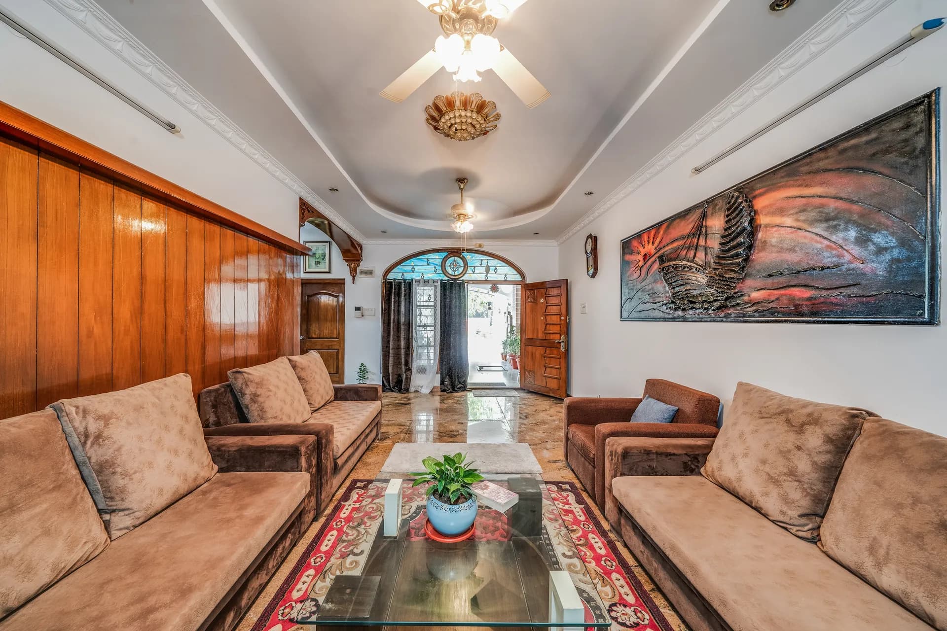 Living Area 5 at Mansion Bay, Bengaluru