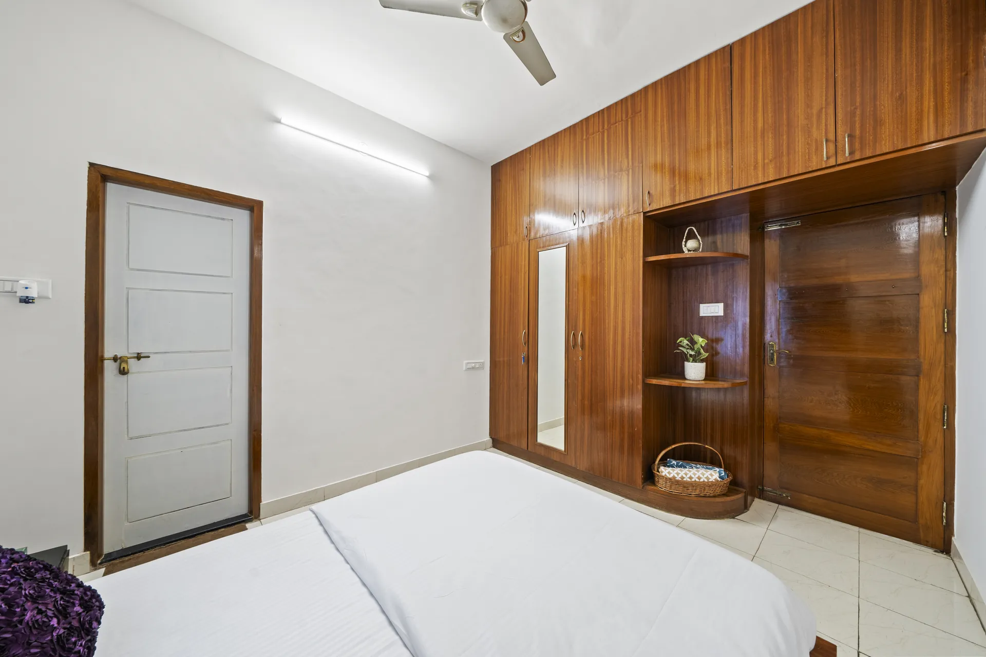 Third Bedroom 4 at Cascade Castle, Bengaluru