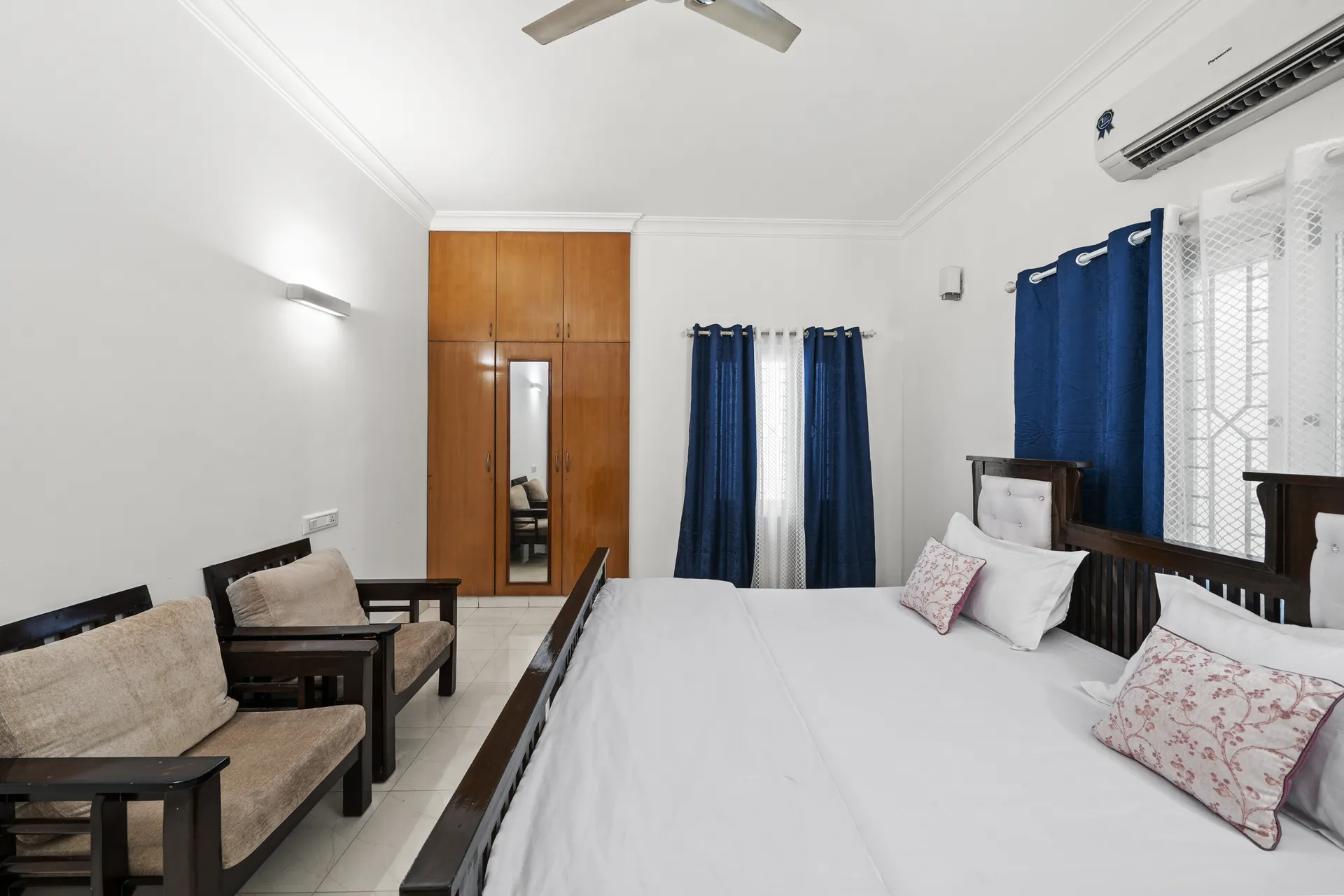 First Bedroom 3 at Cascade Castle, Bengaluru
