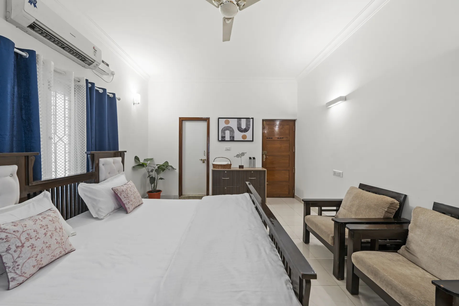 First Bedroom 5 at Cascade Castle, Bengaluru