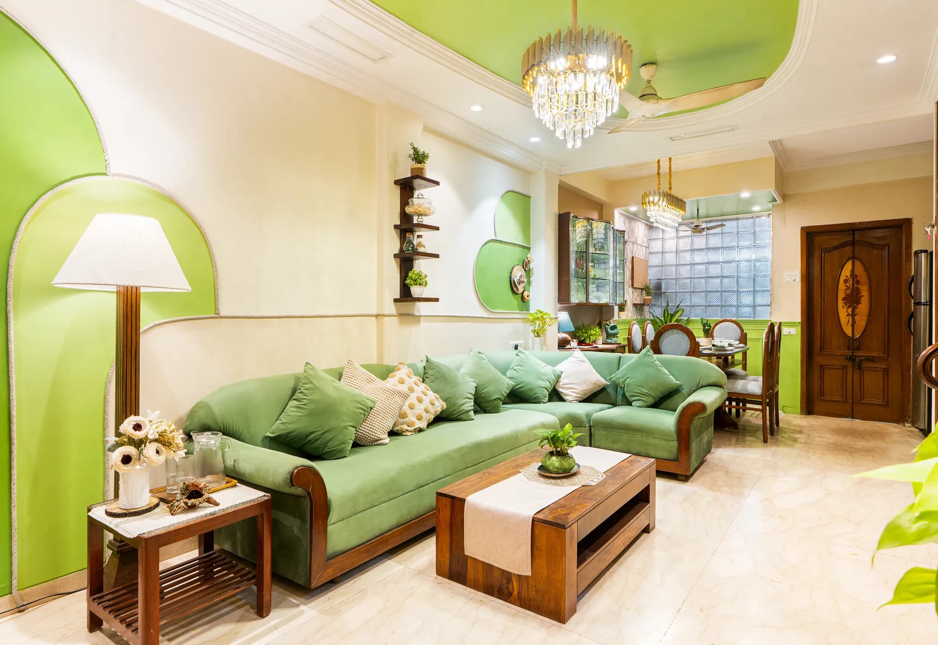 Living Area 3 at Garden Veil, Mumbai