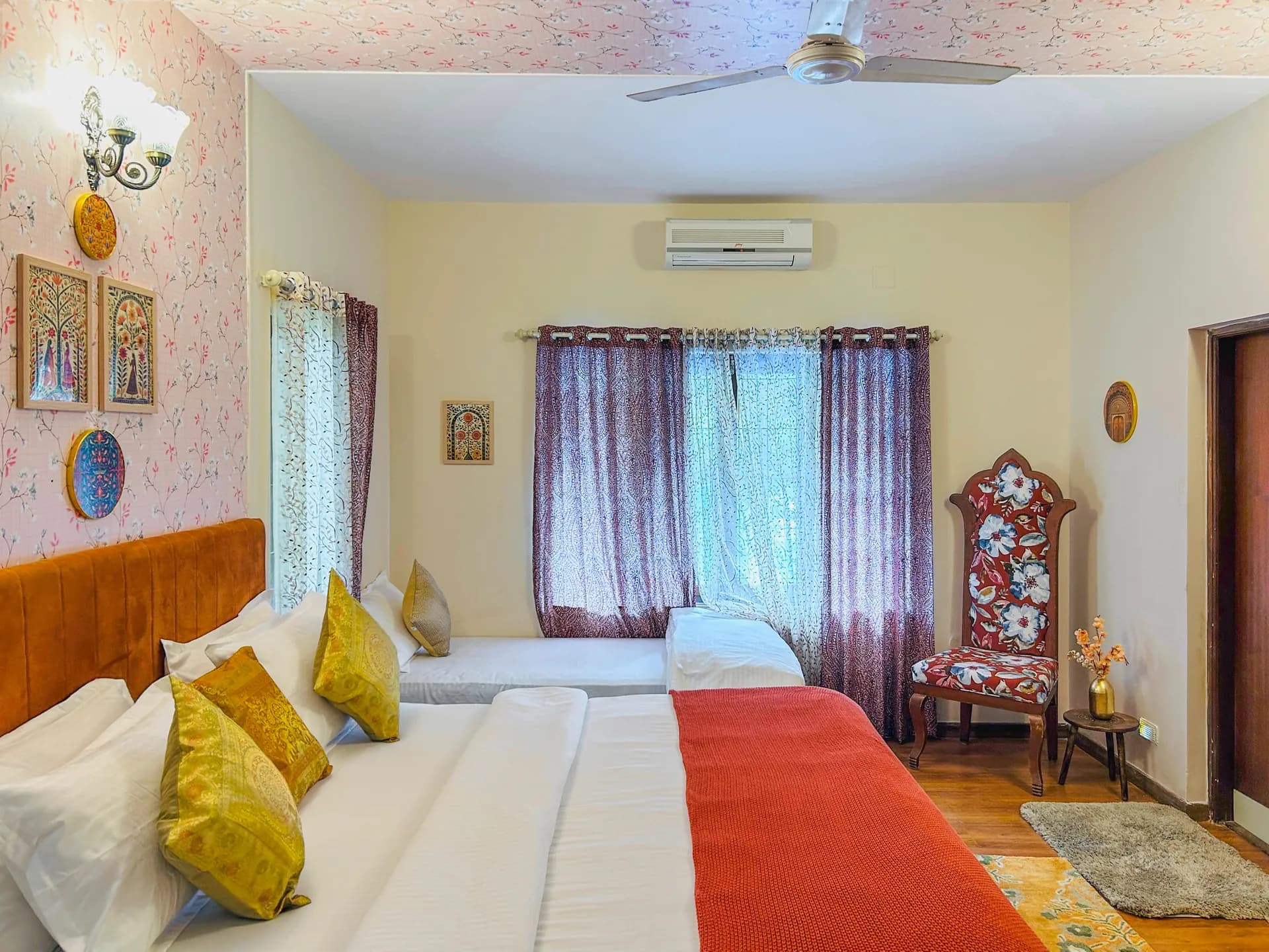 Third Bedroom 3 at Casa Blu, Bengaluru