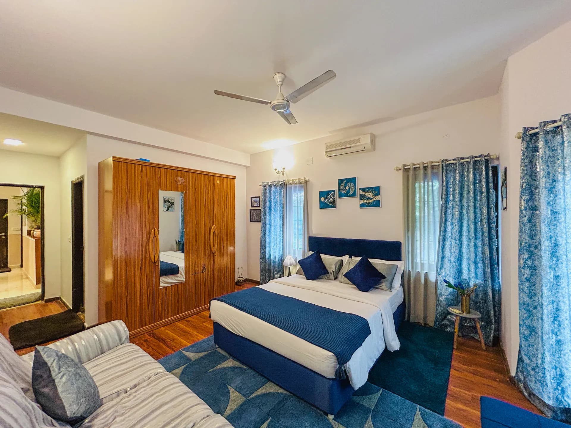 Second Bedroom 2 at Casa Blu, Bengaluru