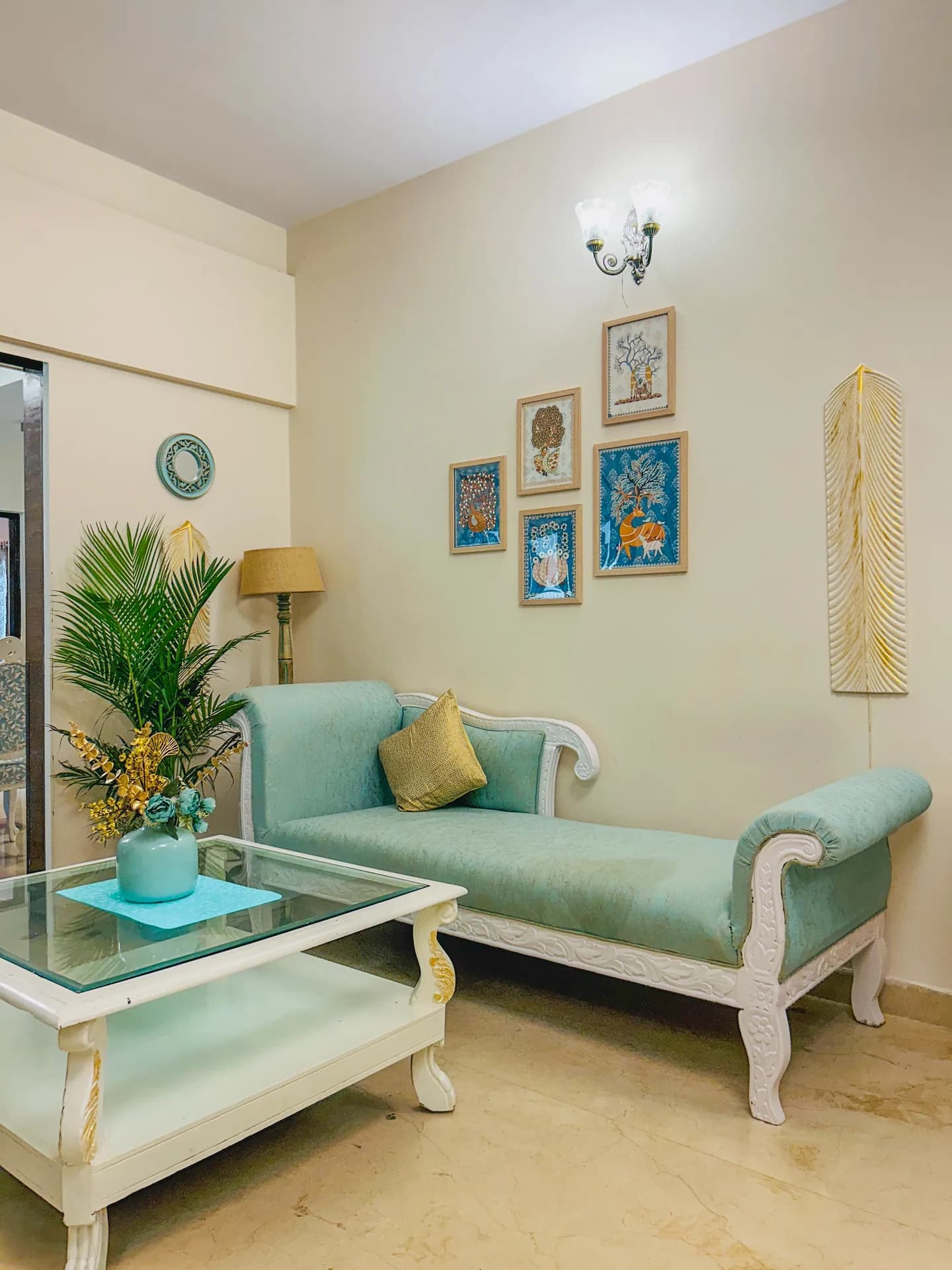 Living Area 7 at Casa Blu, Bengaluru
