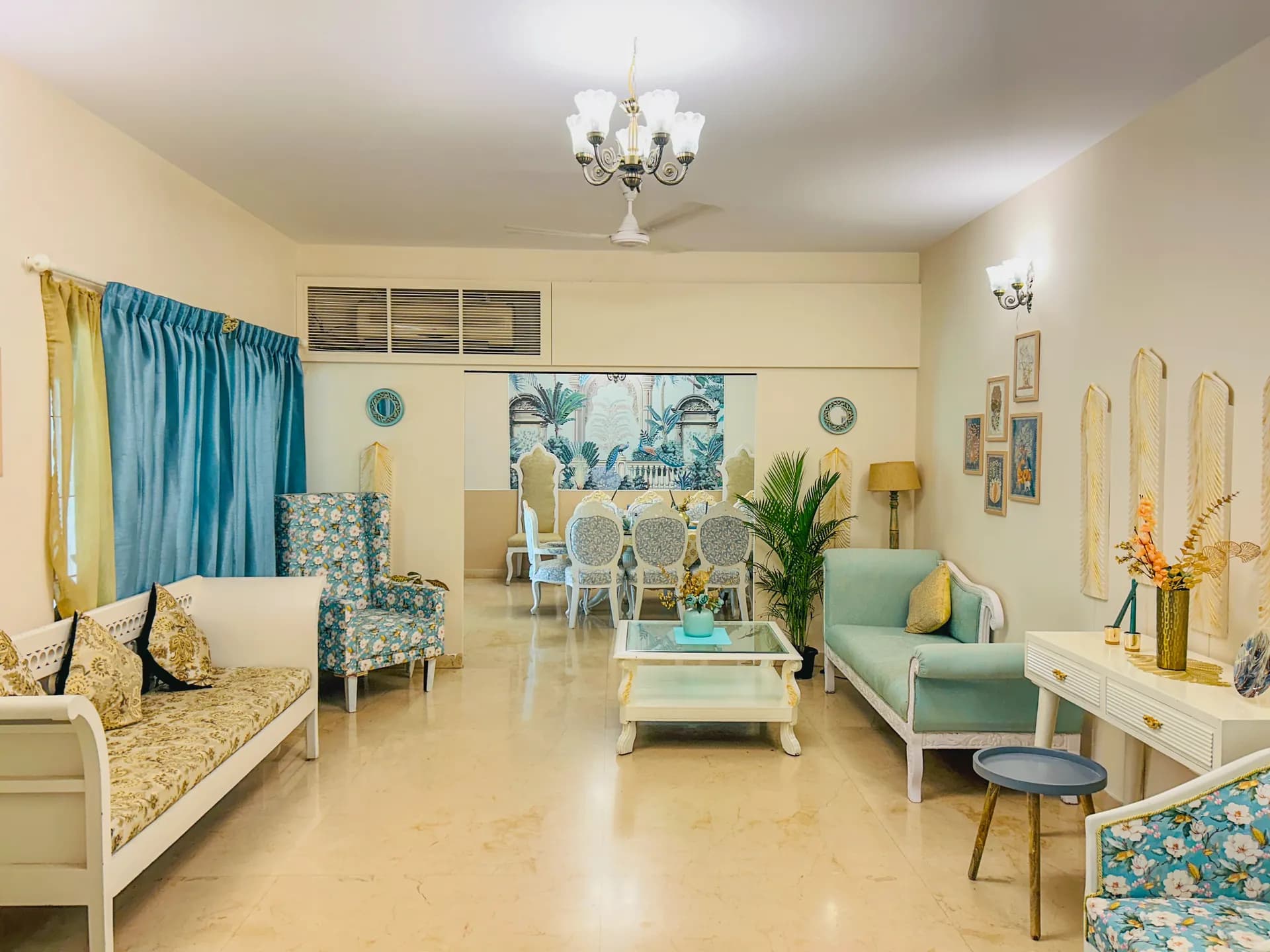 Living Area 4 at Casa Blu, Bengaluru