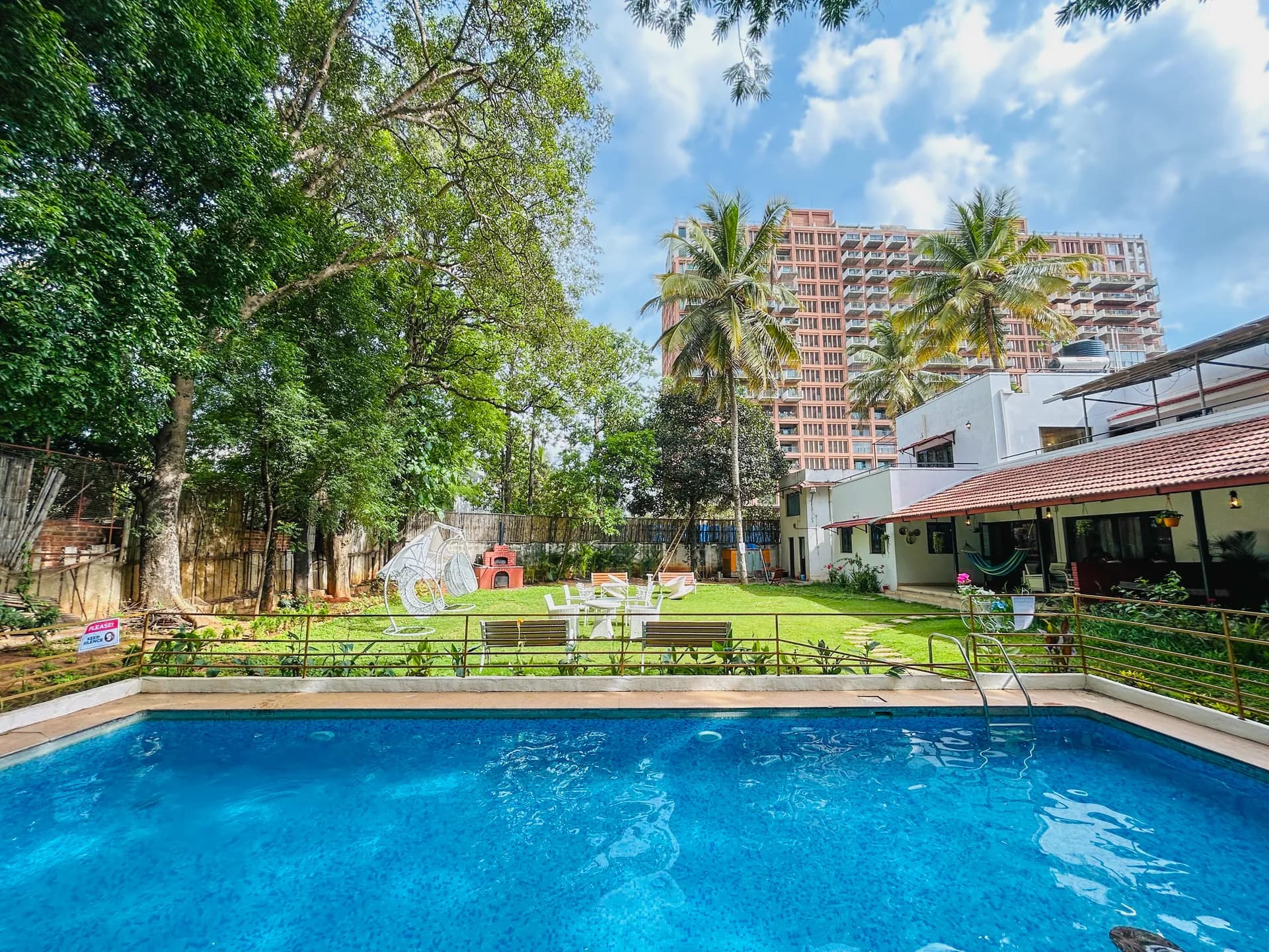 Outdoor Pool 1 at Casa Blu, Bengaluru