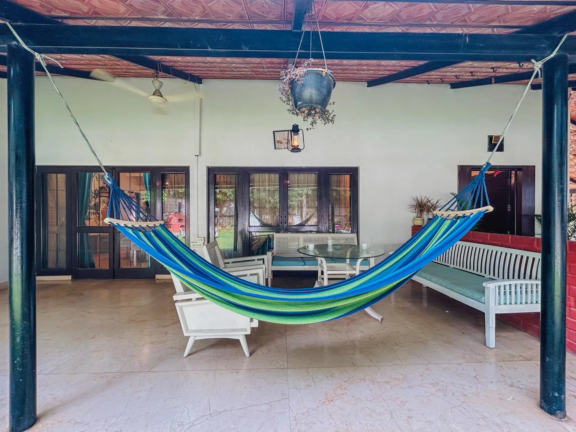 Outdoor Patio 3 at Casa Blu, Bengaluru