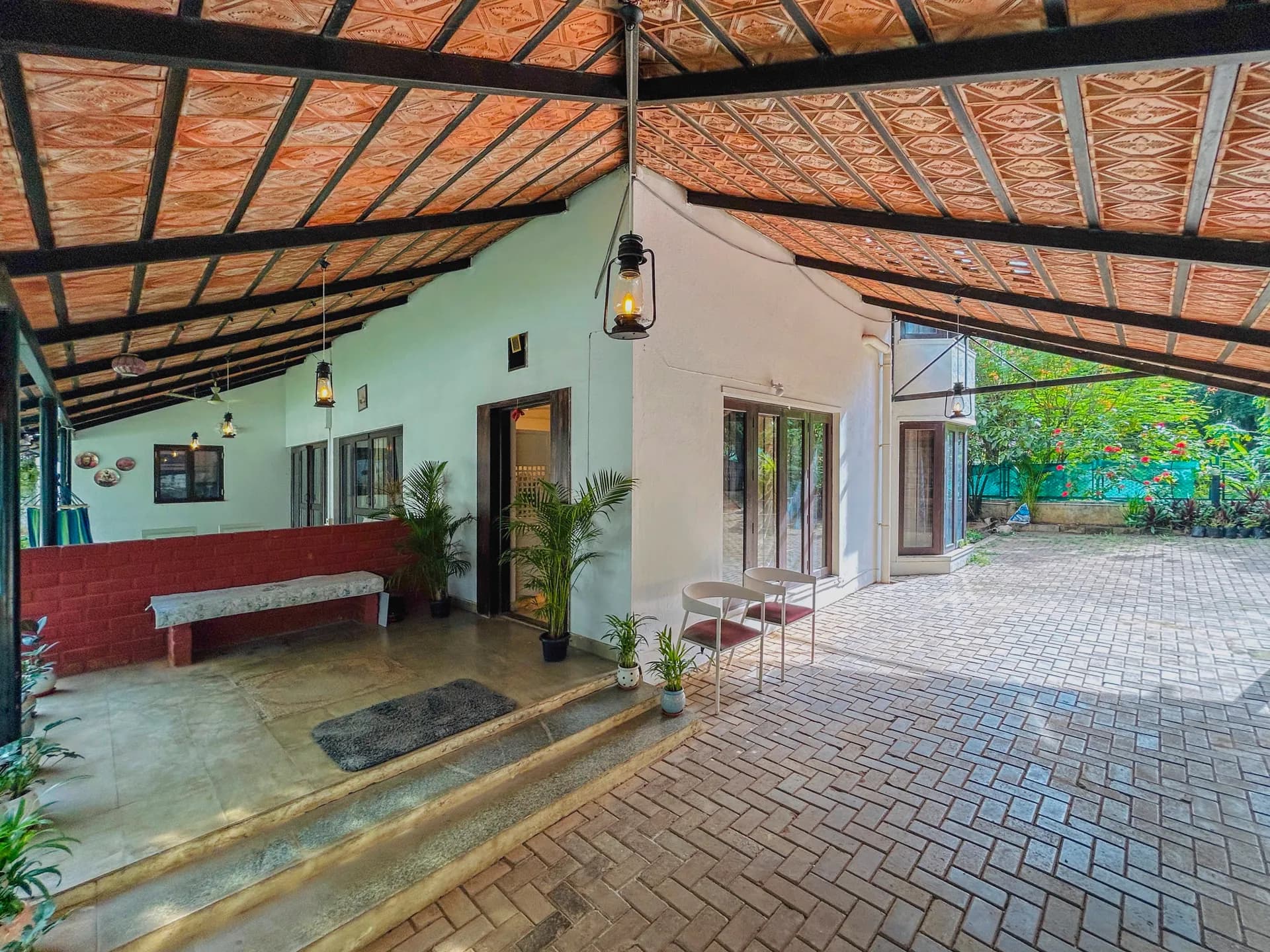 Entrance and Parking 5 at Casa Blu, Bengaluru