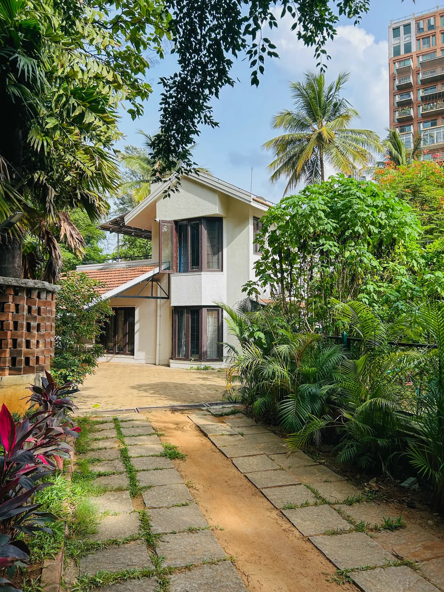 Entrance and Parking 9 at Casa Blu, Bengaluru