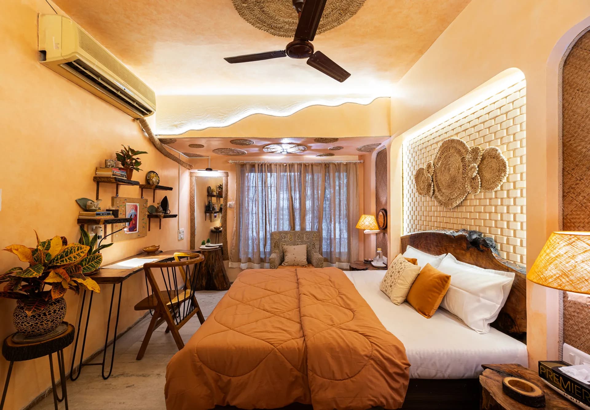 First Bedroom 3 at Soho Nest, Mumbai