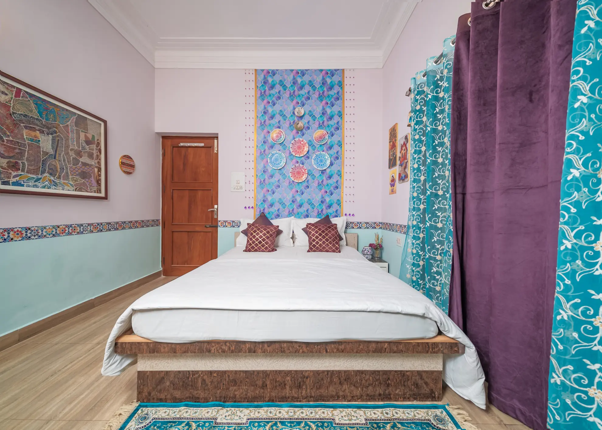 Fourth Bedroom 3 at Namma Morocco, Bengaluru
