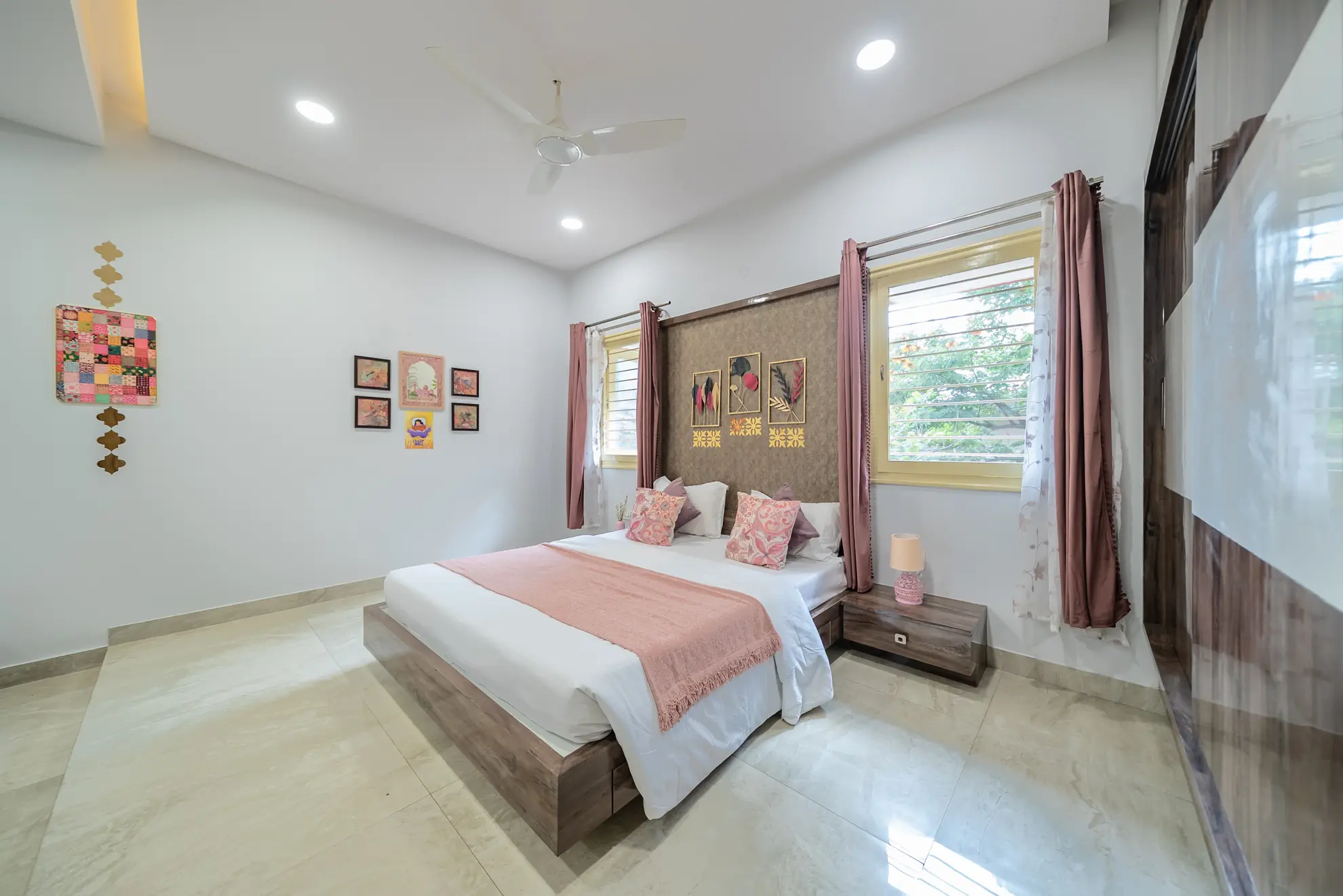 First Bedroom 1 at Namma Morocco, Bengaluru
