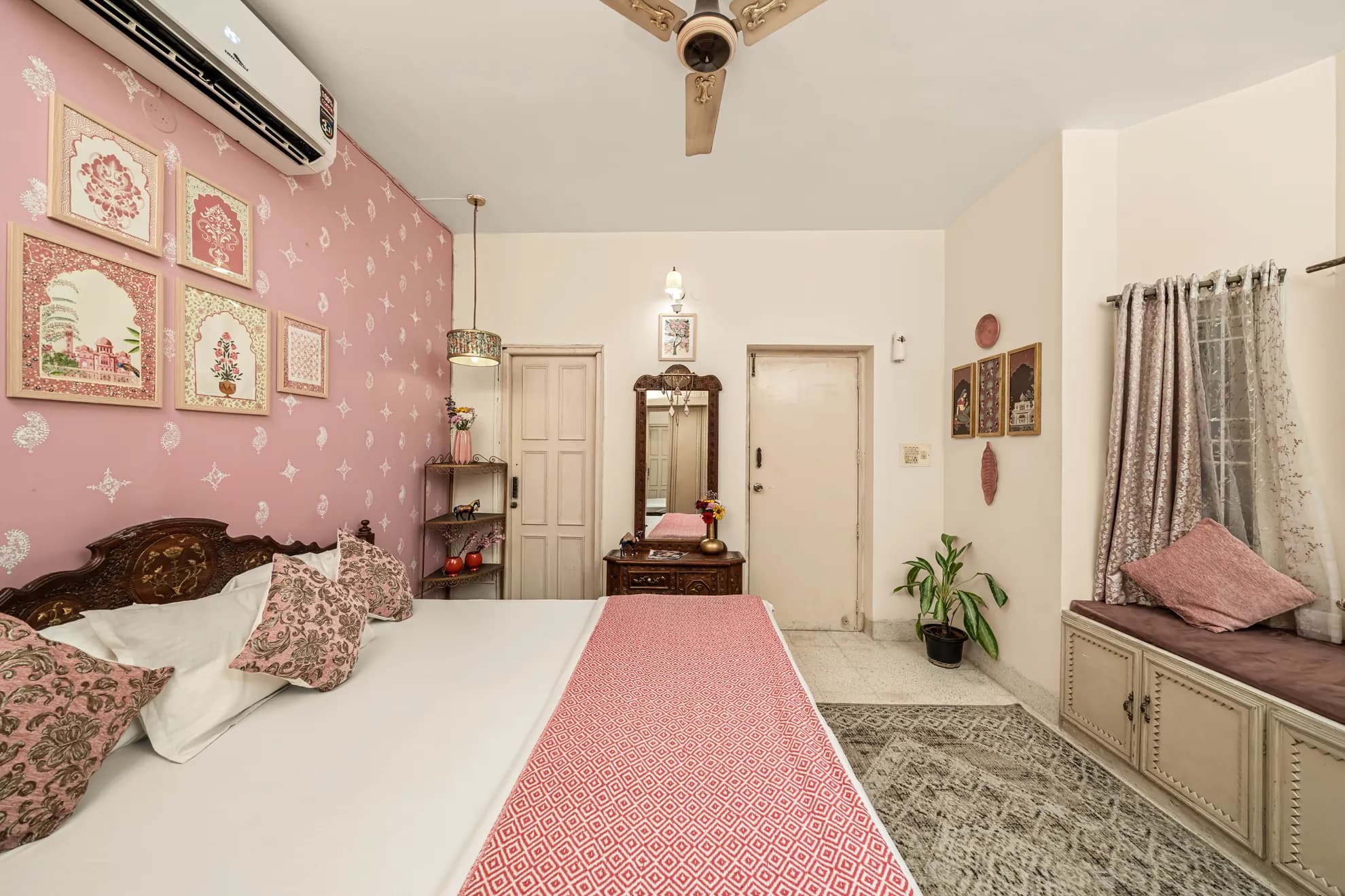 Third Bedroom 4 at Heritage Haven, Bengaluru