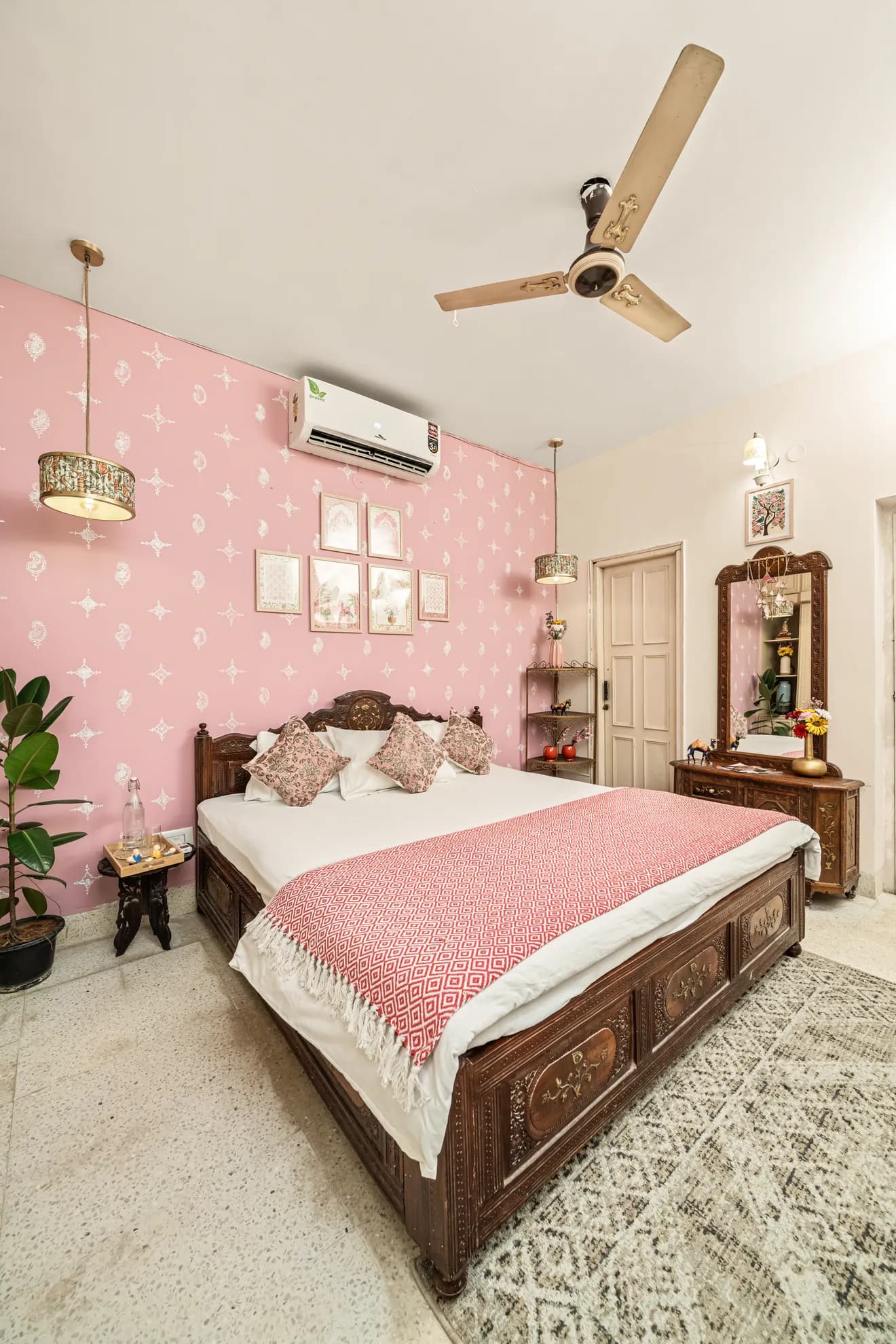 Third Bedroom 8 at Heritage Haven, Bengaluru