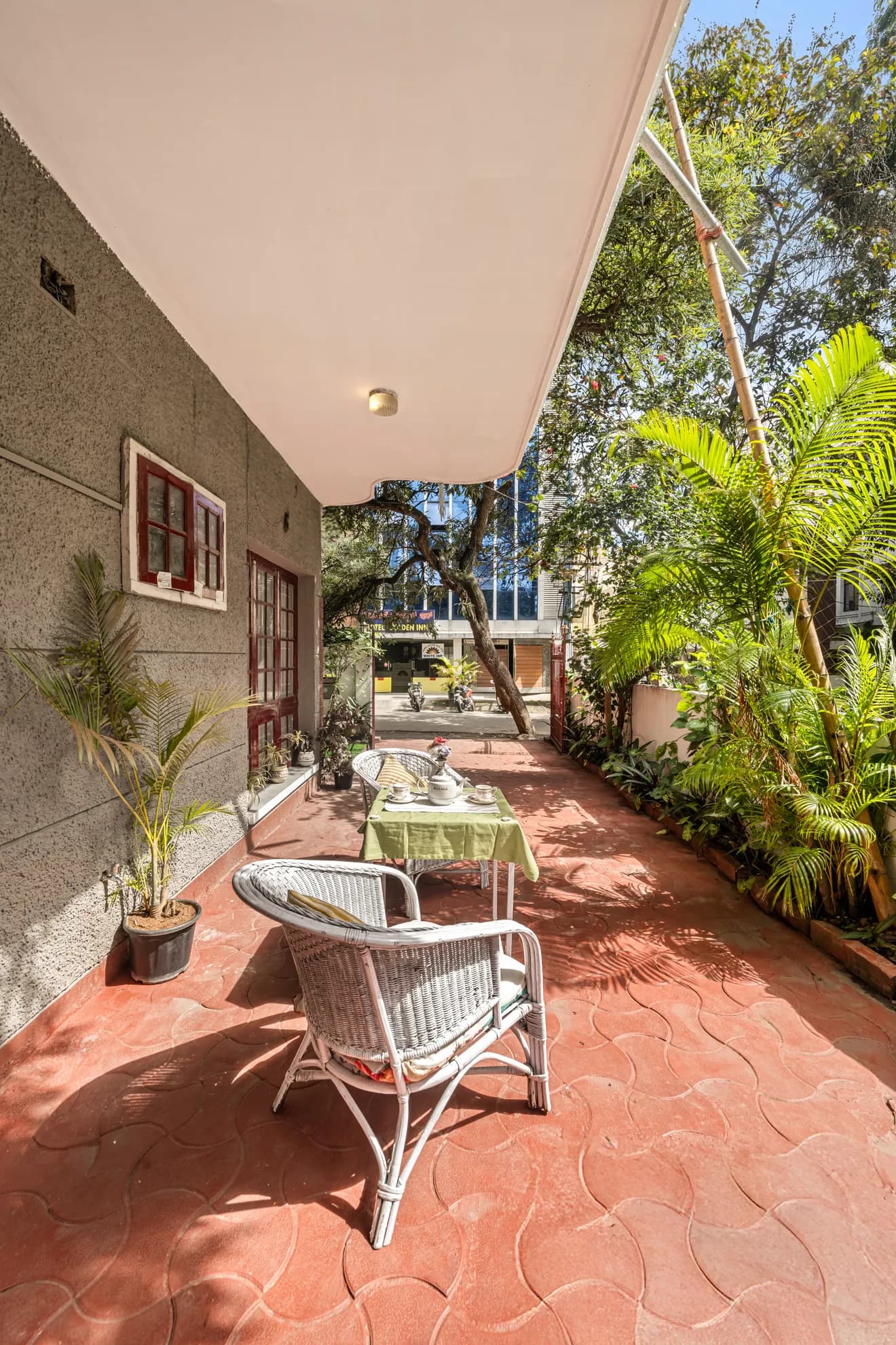 Outdoor Patio 8 at Heritage Haven, Bengaluru