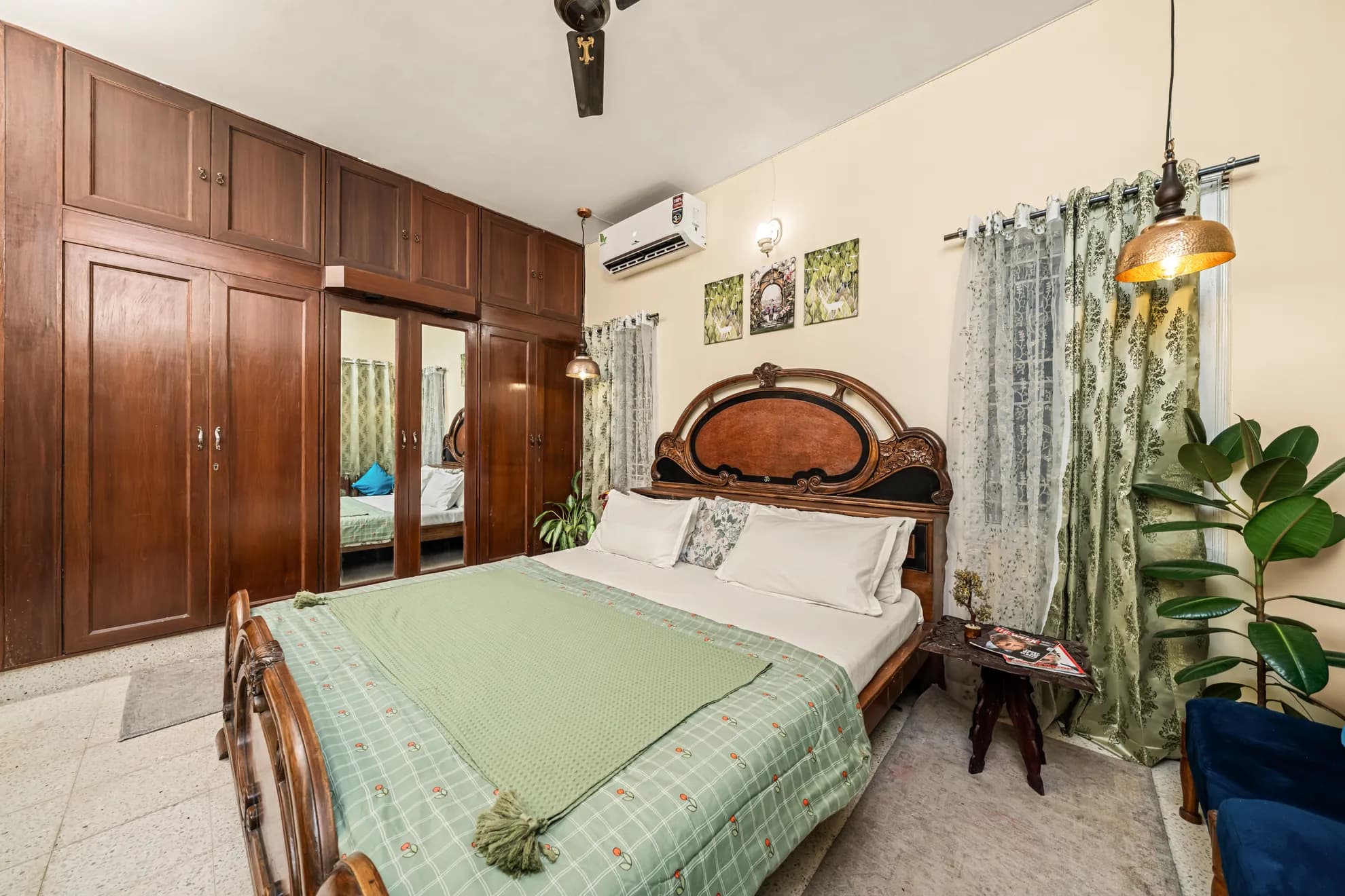 Fourth Bedroom 2 at Heritage Haven, Bengaluru