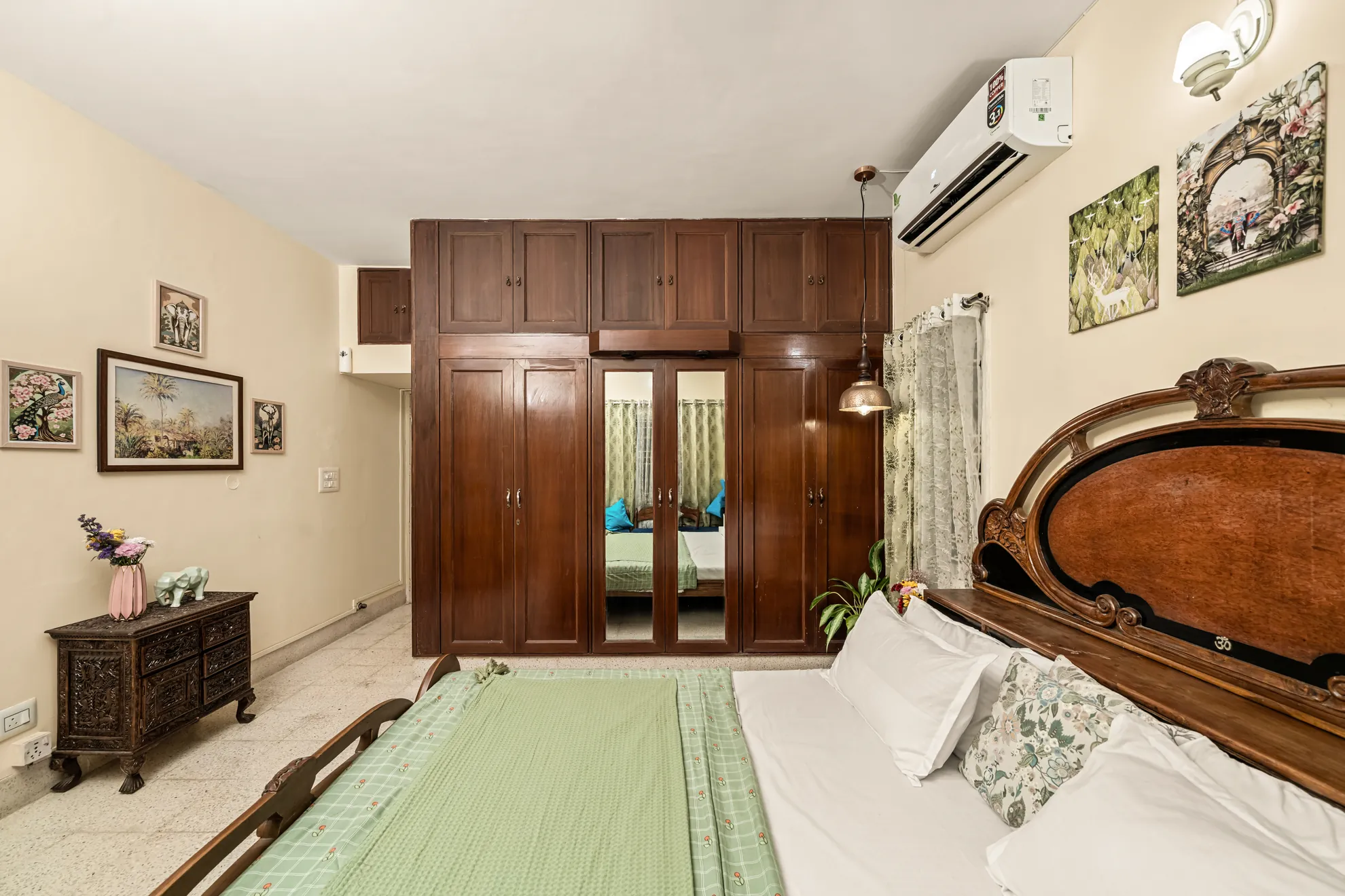 Fourth Bedroom 4 at Heritage Haven, Bengaluru