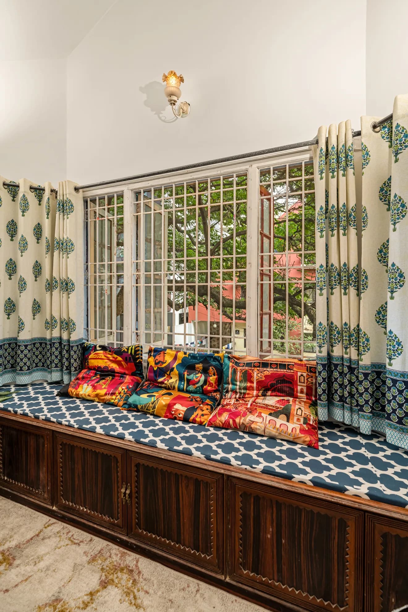 First Bedroom 6 at Heritage Haven, Bengaluru