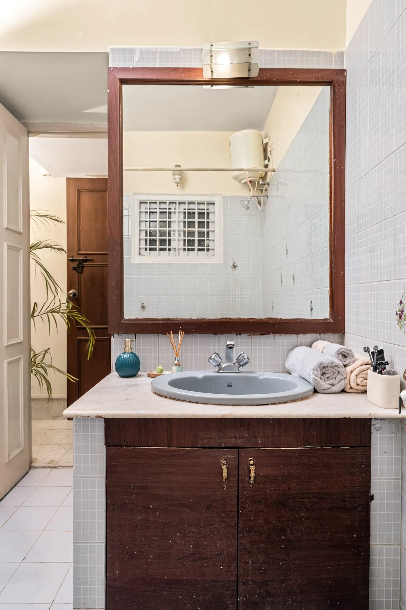 First Bedroom 11 at Heritage Haven, Bengaluru