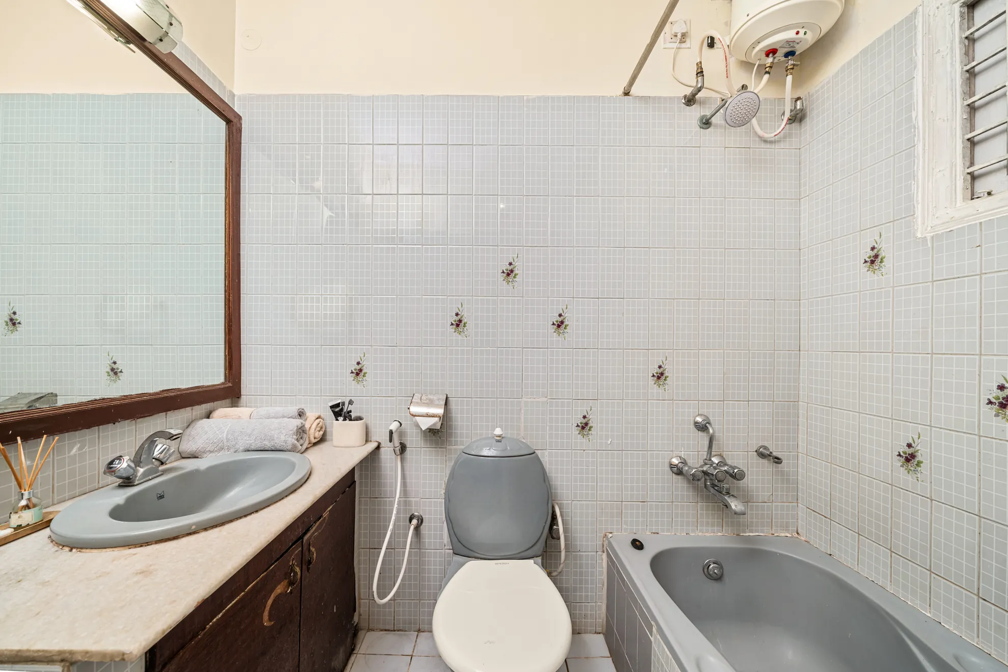 First Bedroom 9 at Heritage Haven, Bengaluru