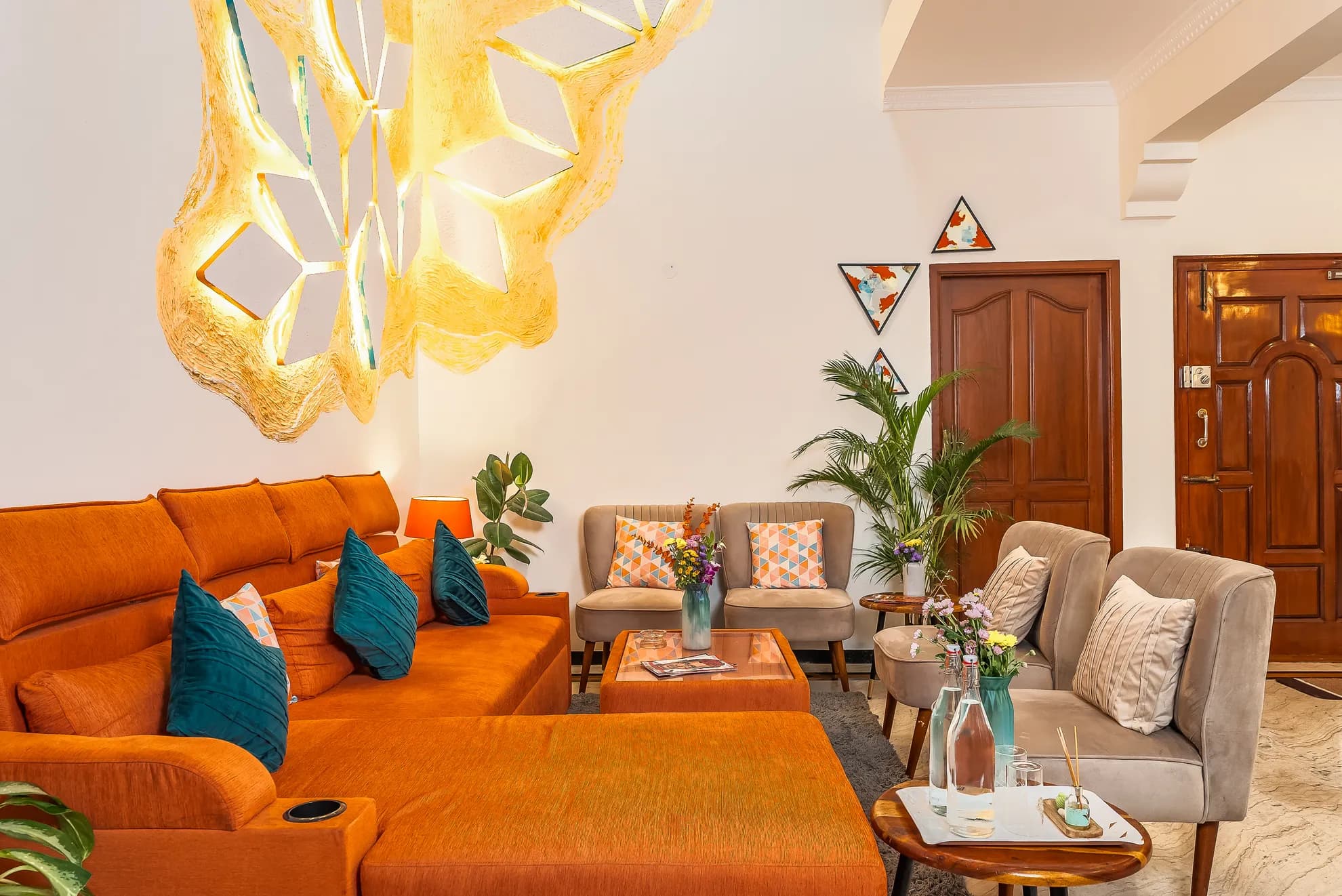 Living Area 3 at Vanta Grove, Bengaluru