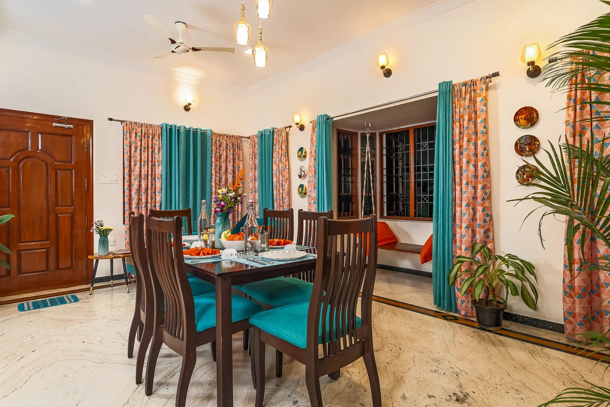 Dining Area 4 at Vanta Grove, Bengaluru
