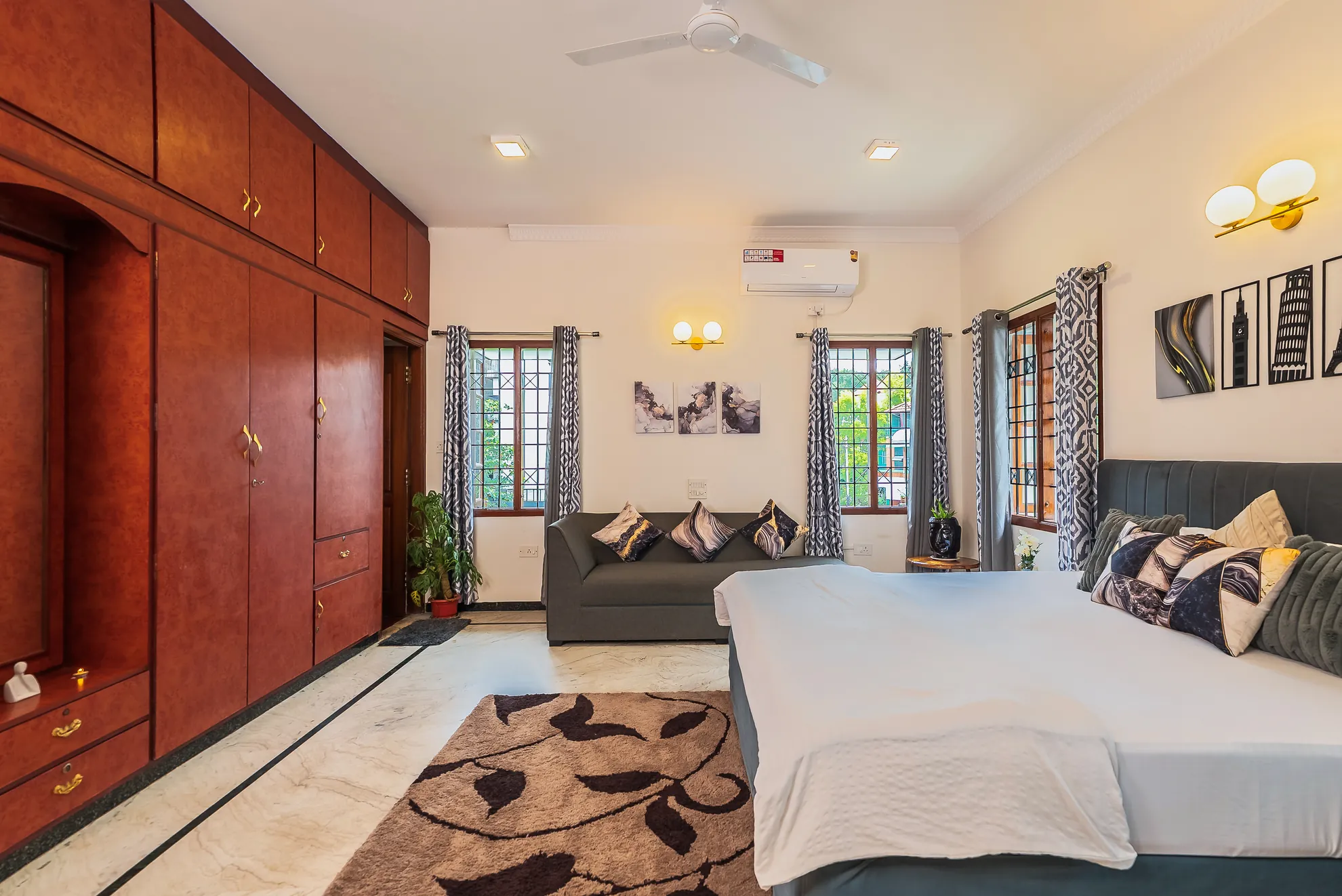First Bedroom 4 at Vanta Grove, Bengaluru