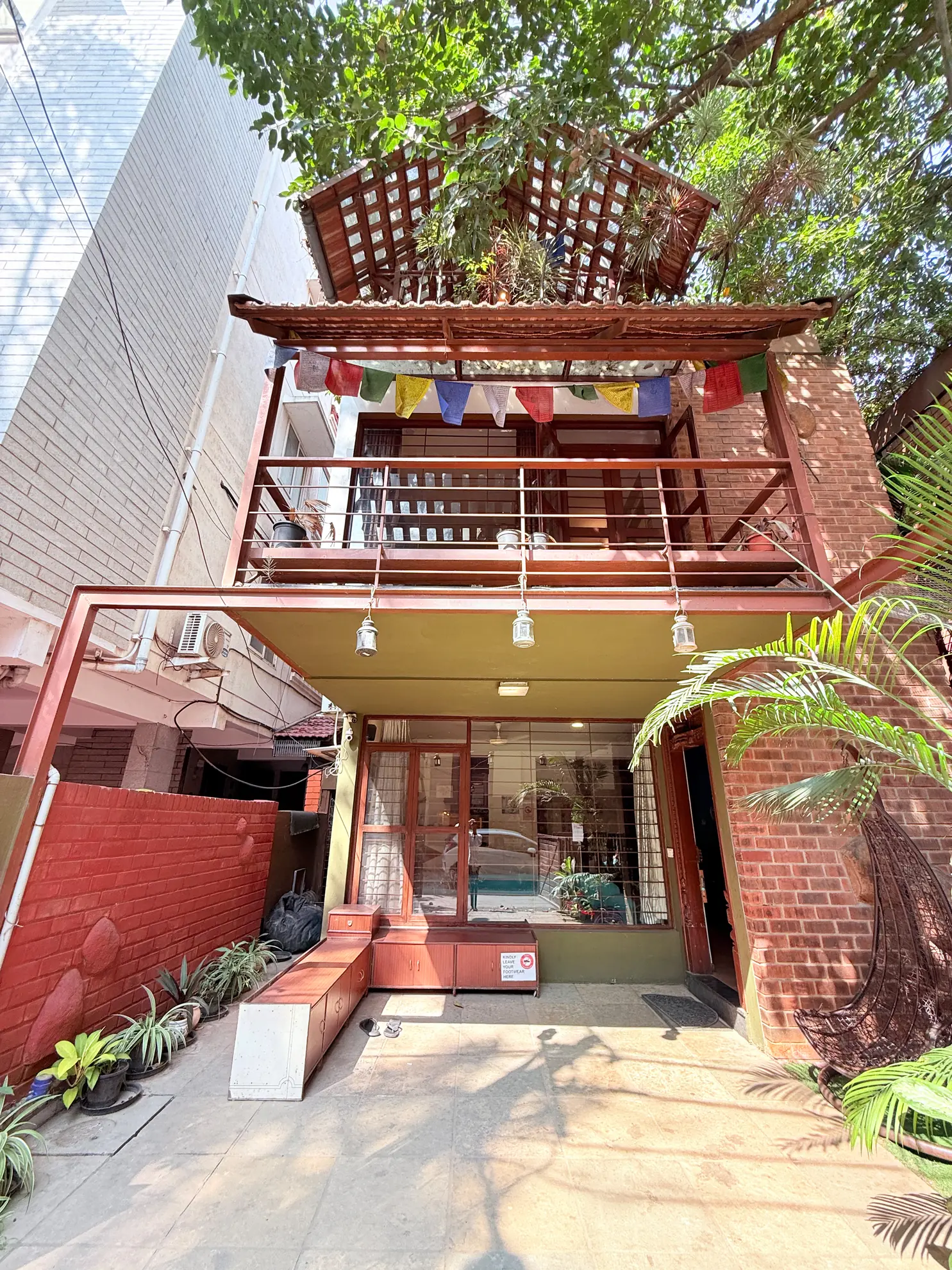Entrance and Parking 1 at Jugglers Rest, Bengaluru