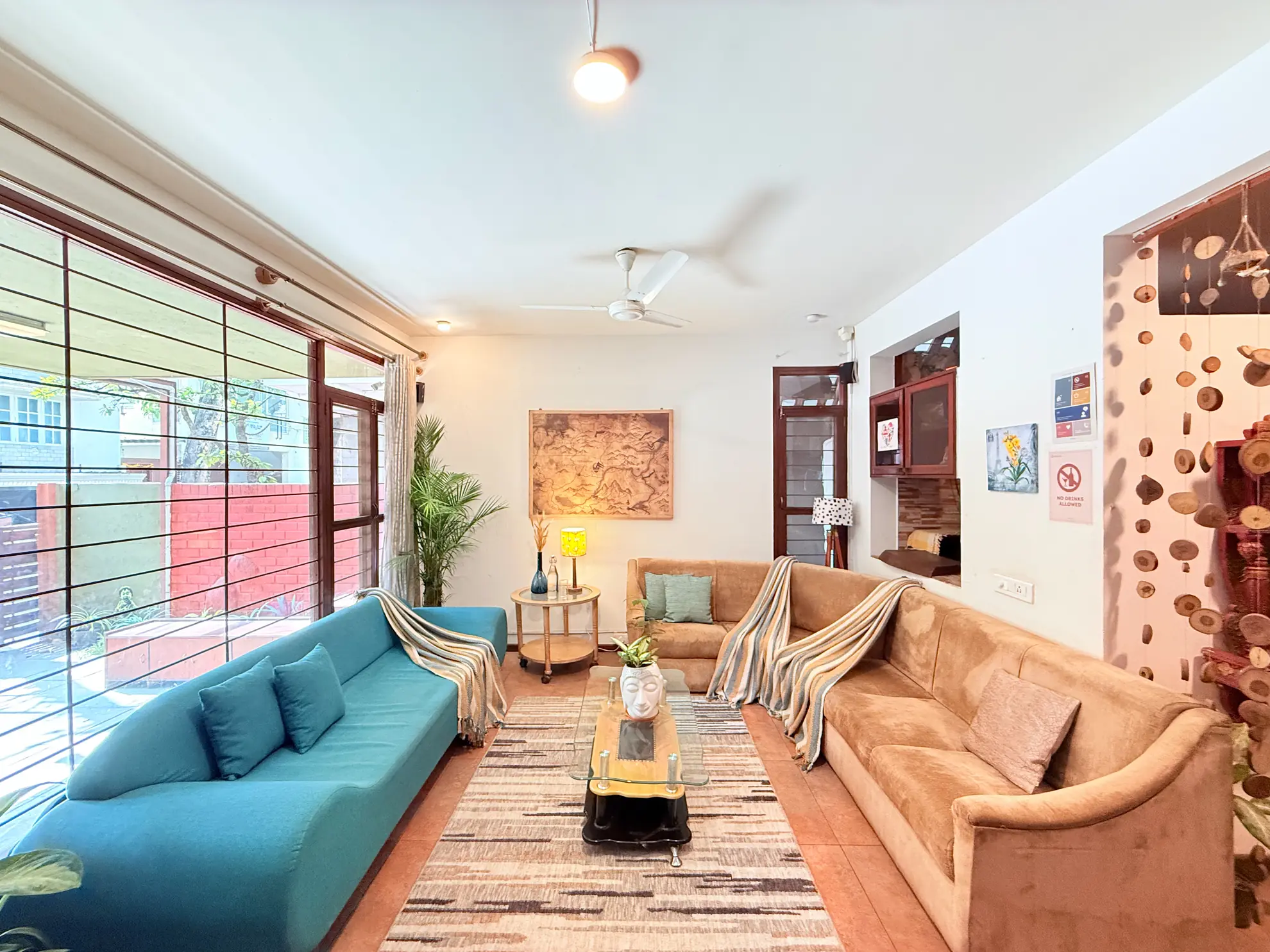 Living Area 2 at Jugglers Rest, Bengaluru