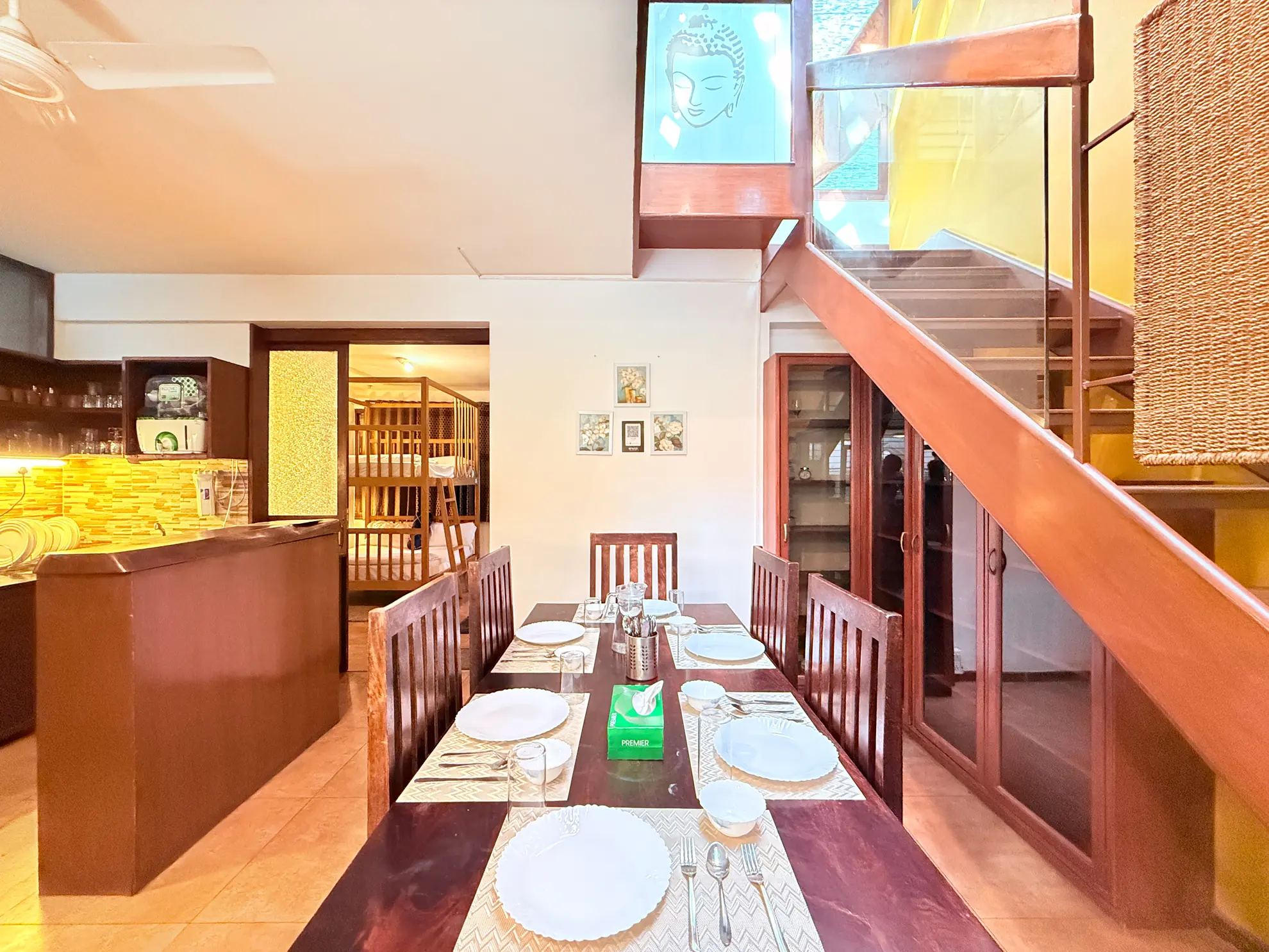Dining Area 2 at Jugglers Rest, Bengaluru