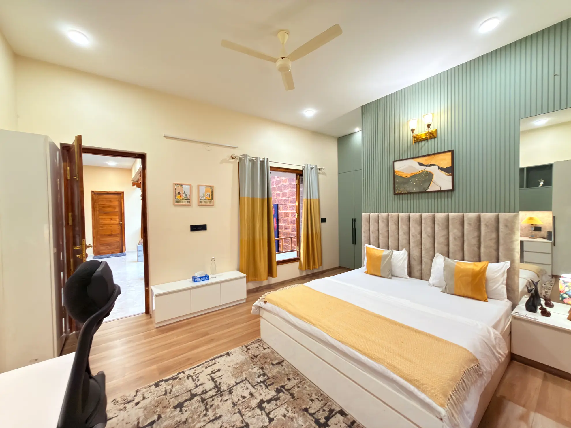 Third Bedroom 3 at Aurora Heights, Bengaluru