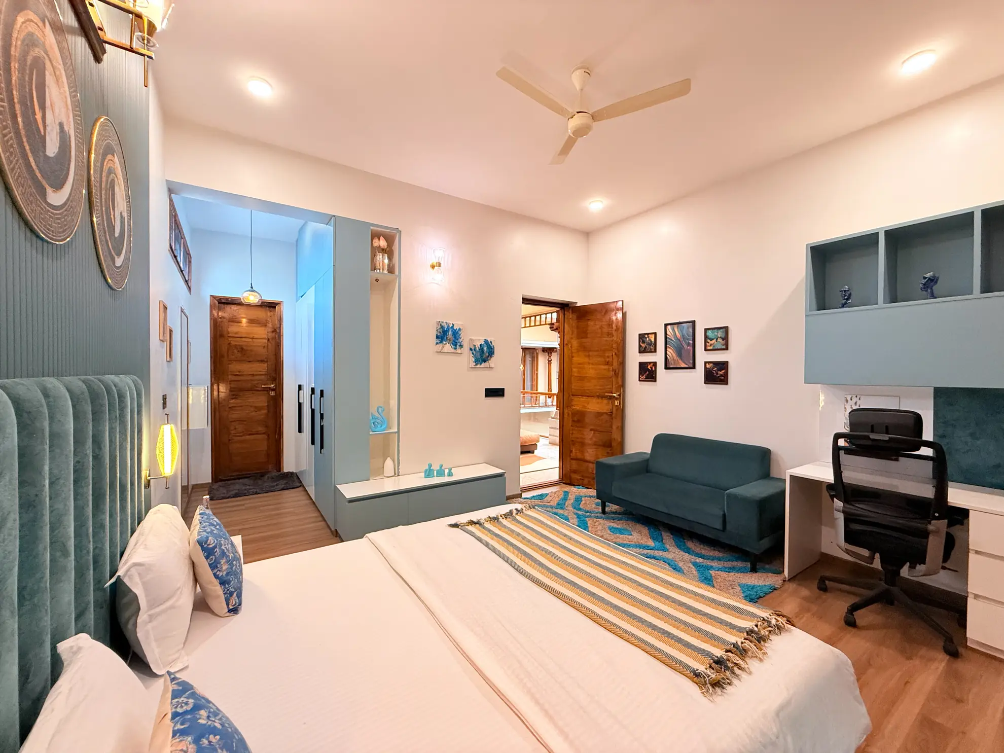 Second Bedroom 5 at Aurora Heights, Bengaluru