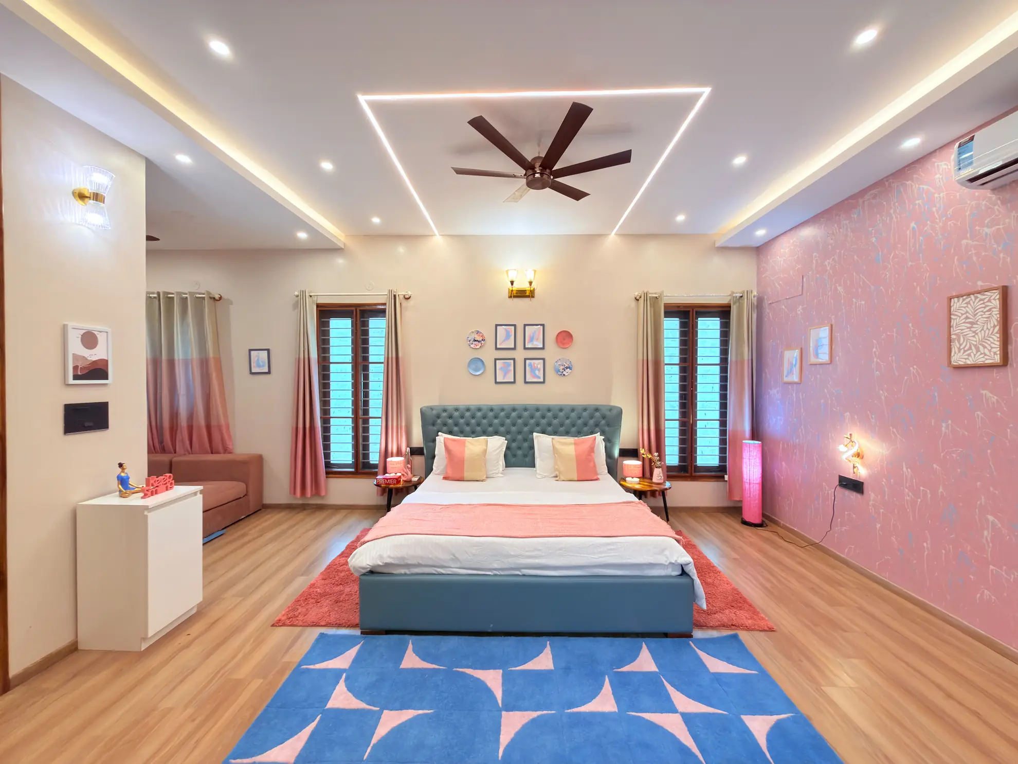 First Bedroom 2 at Aurora Heights, Bengaluru