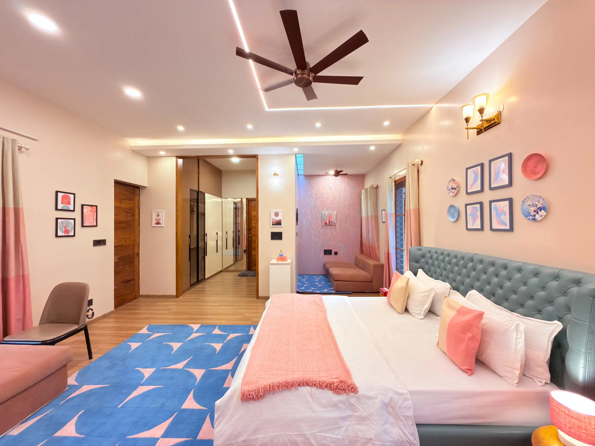 First Bedroom 5 at Aurora Heights, Bengaluru