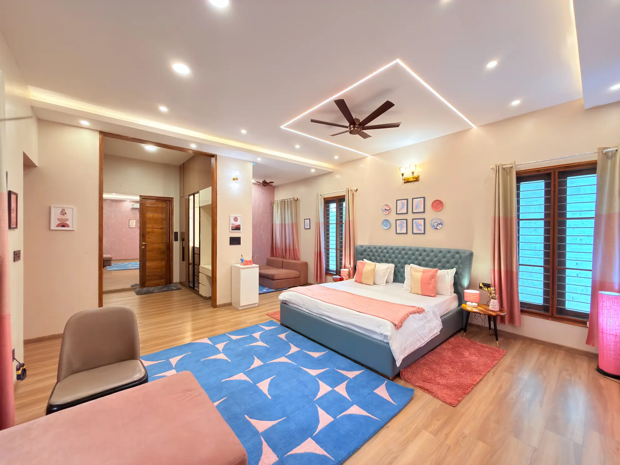 First Bedroom 4 at Aurora Heights, Bengaluru