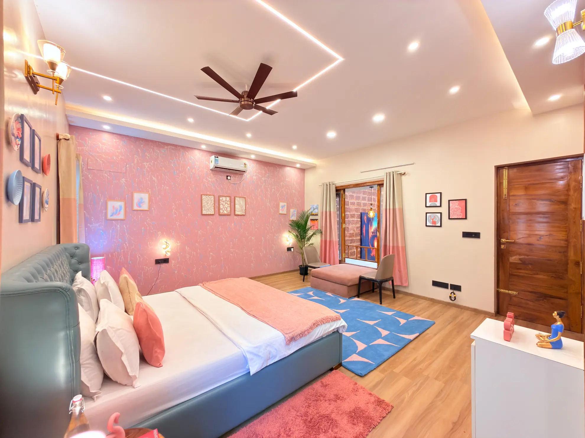 First Bedroom 8 at Aurora Heights, Bengaluru