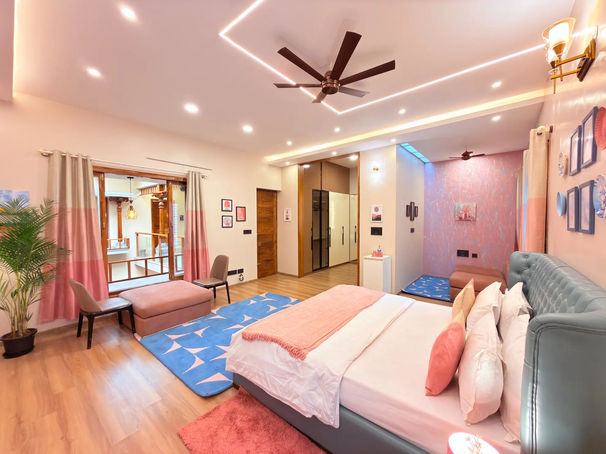First Bedroom 6 at Aurora Heights, Bengaluru