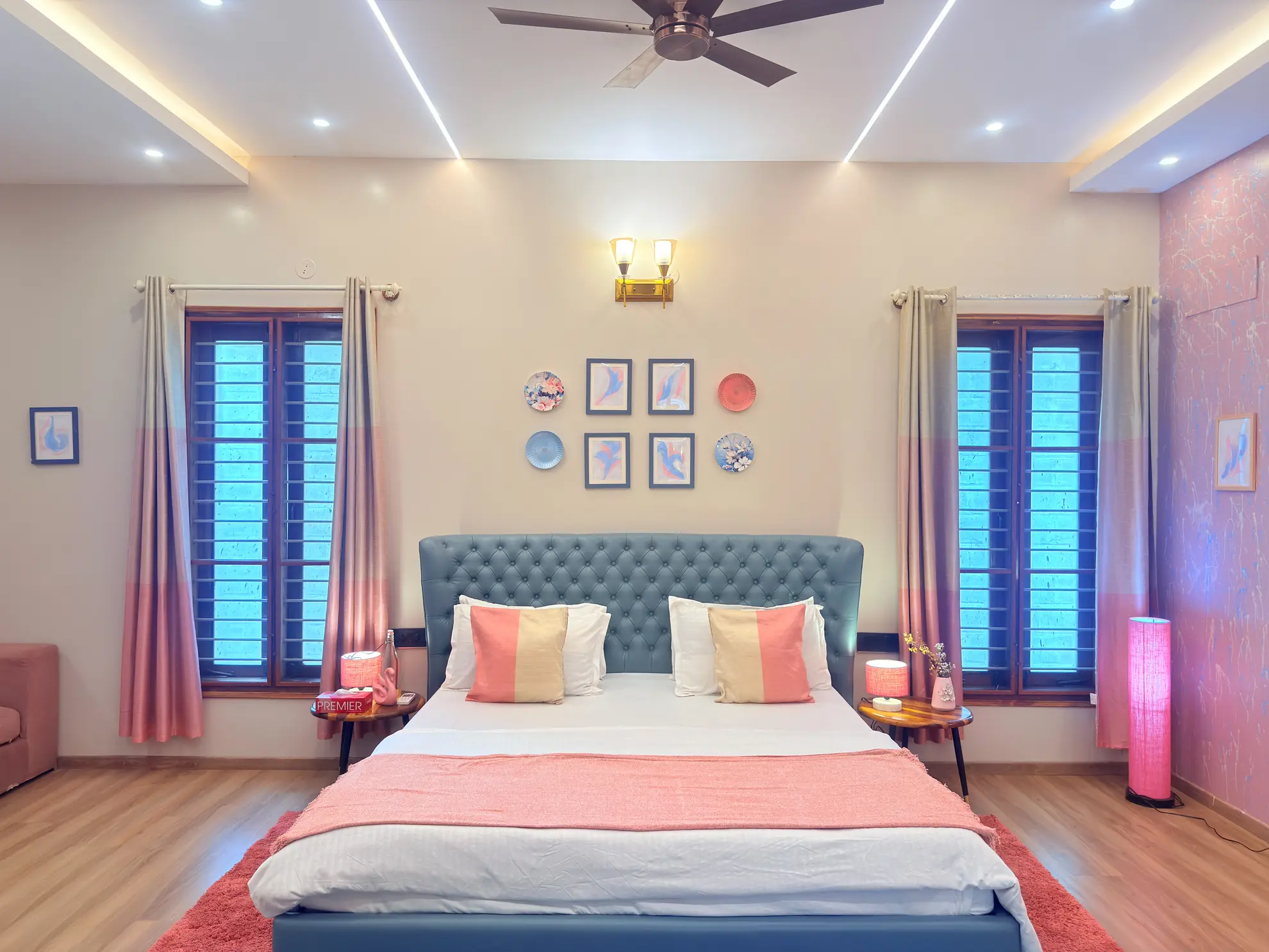 First Bedroom 3 at Aurora Heights, Bengaluru