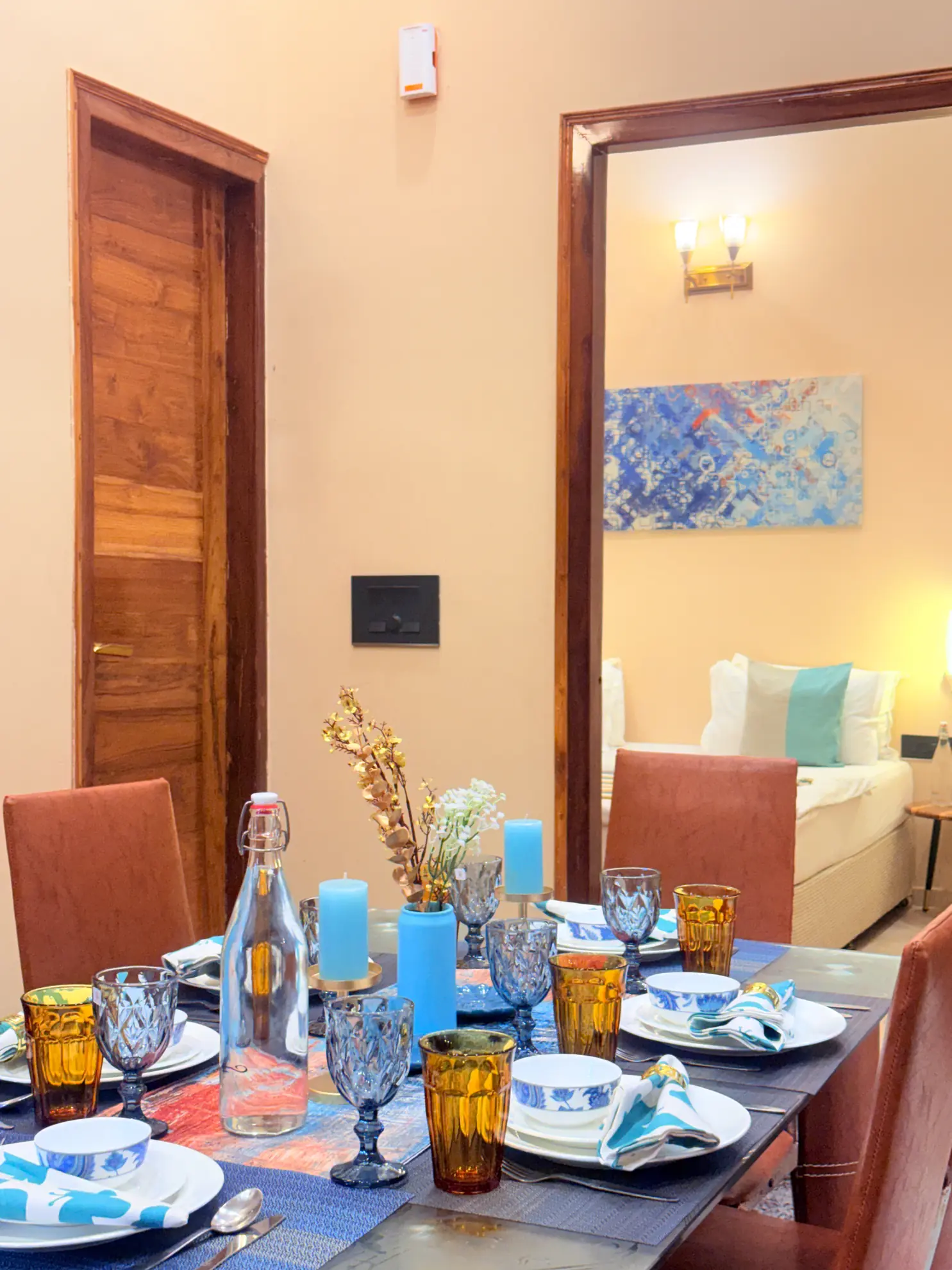 Dining Area 5 at Aurora Heights, Bengaluru